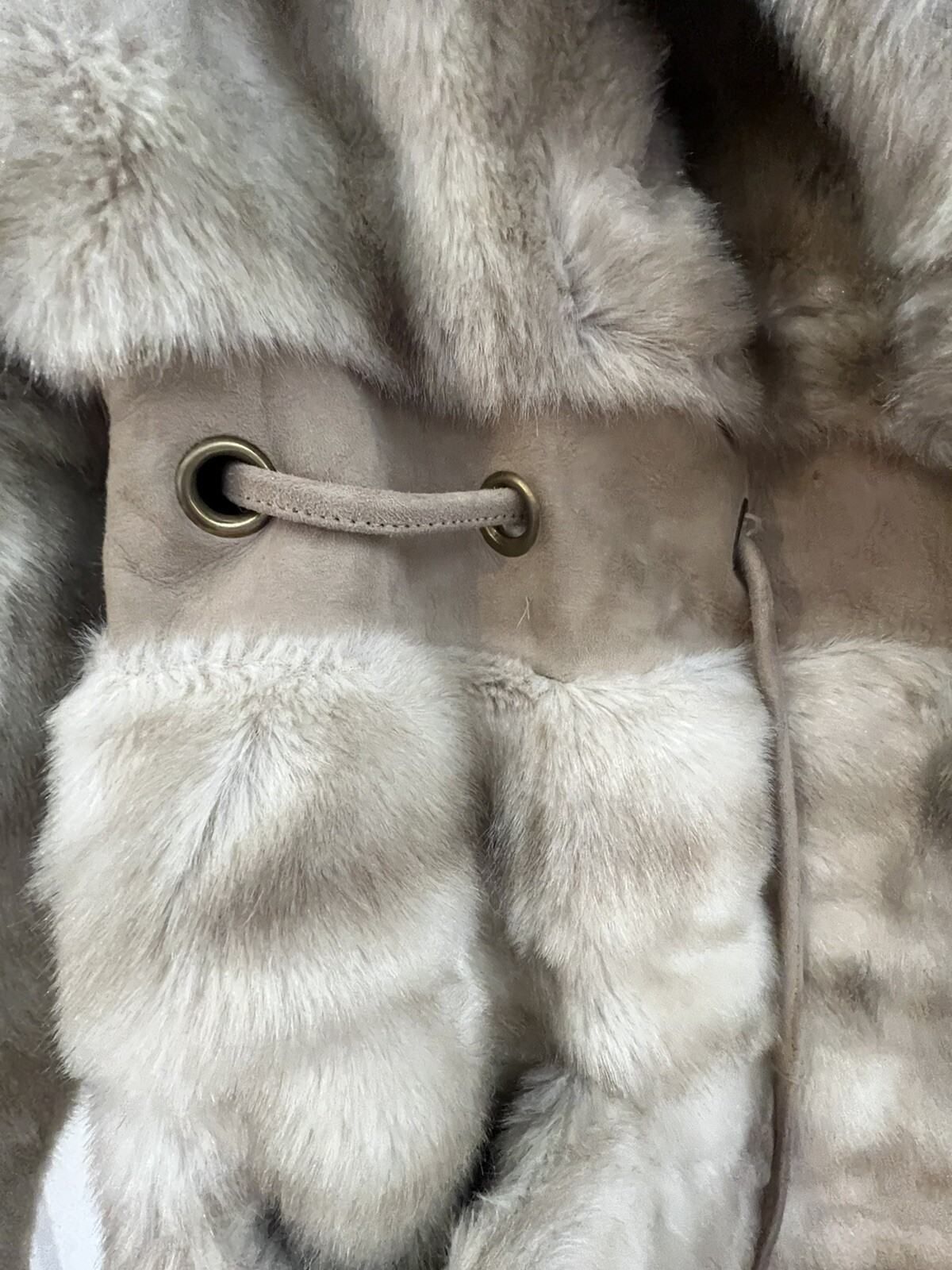Vintage Priscilla Modes Lykafur Faux Fur Coat Made In England Womens Maybe S/M