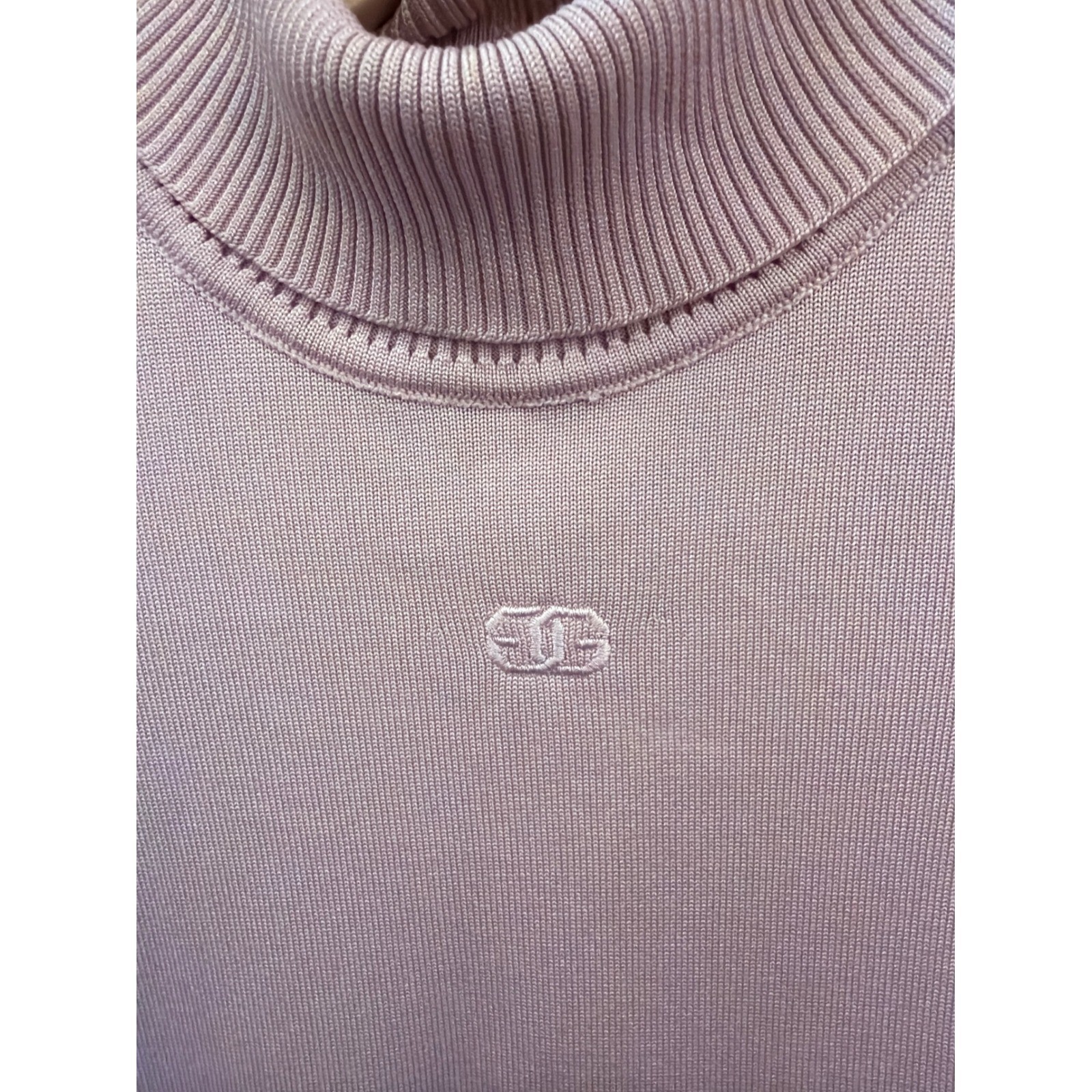 Vintage Givenchy Sport Turtleneck Sweater Quiet Luxury Old Money Coquette Pink