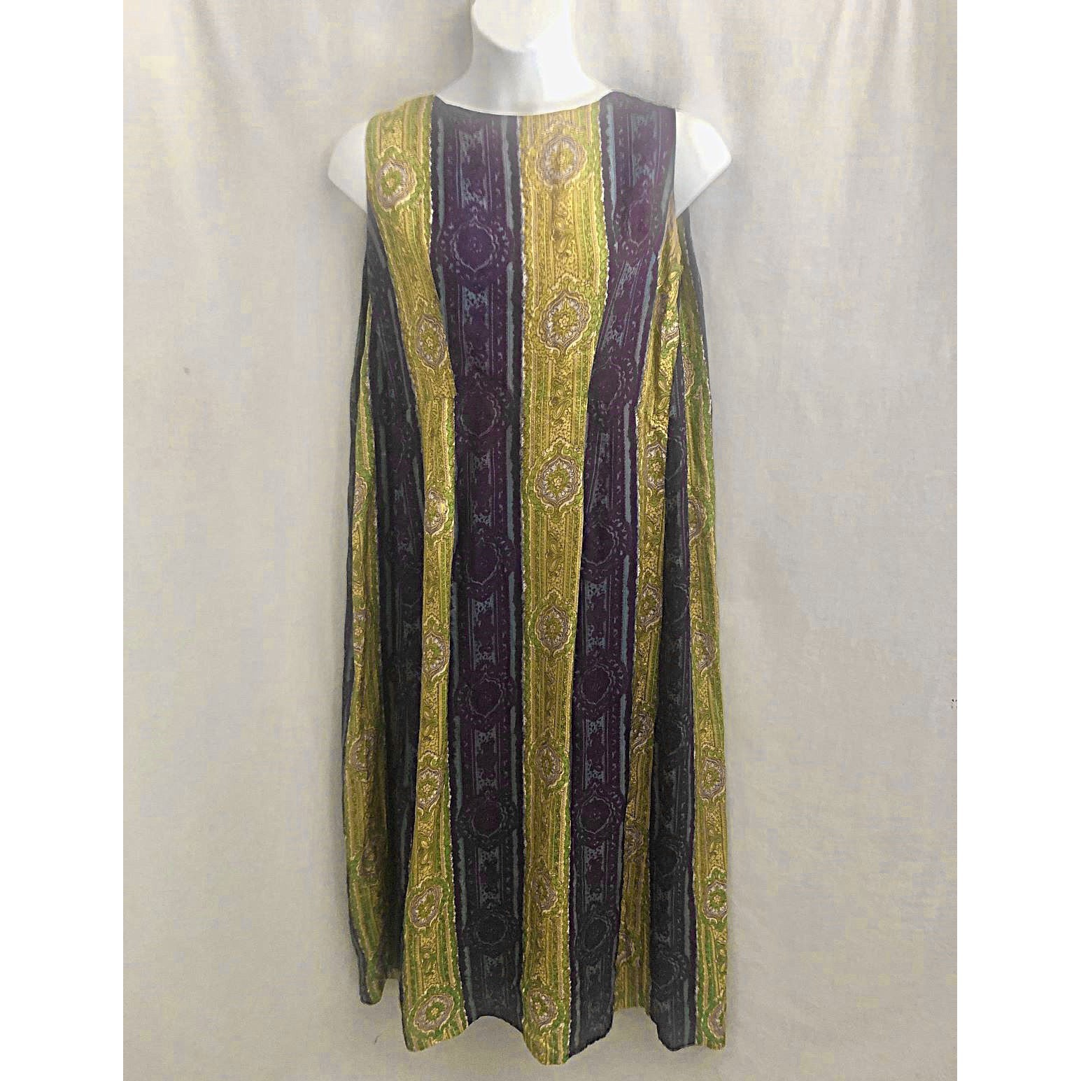 Vintage Ja-Na of Hawaii Maxi MuuMuu Dress Size Medium