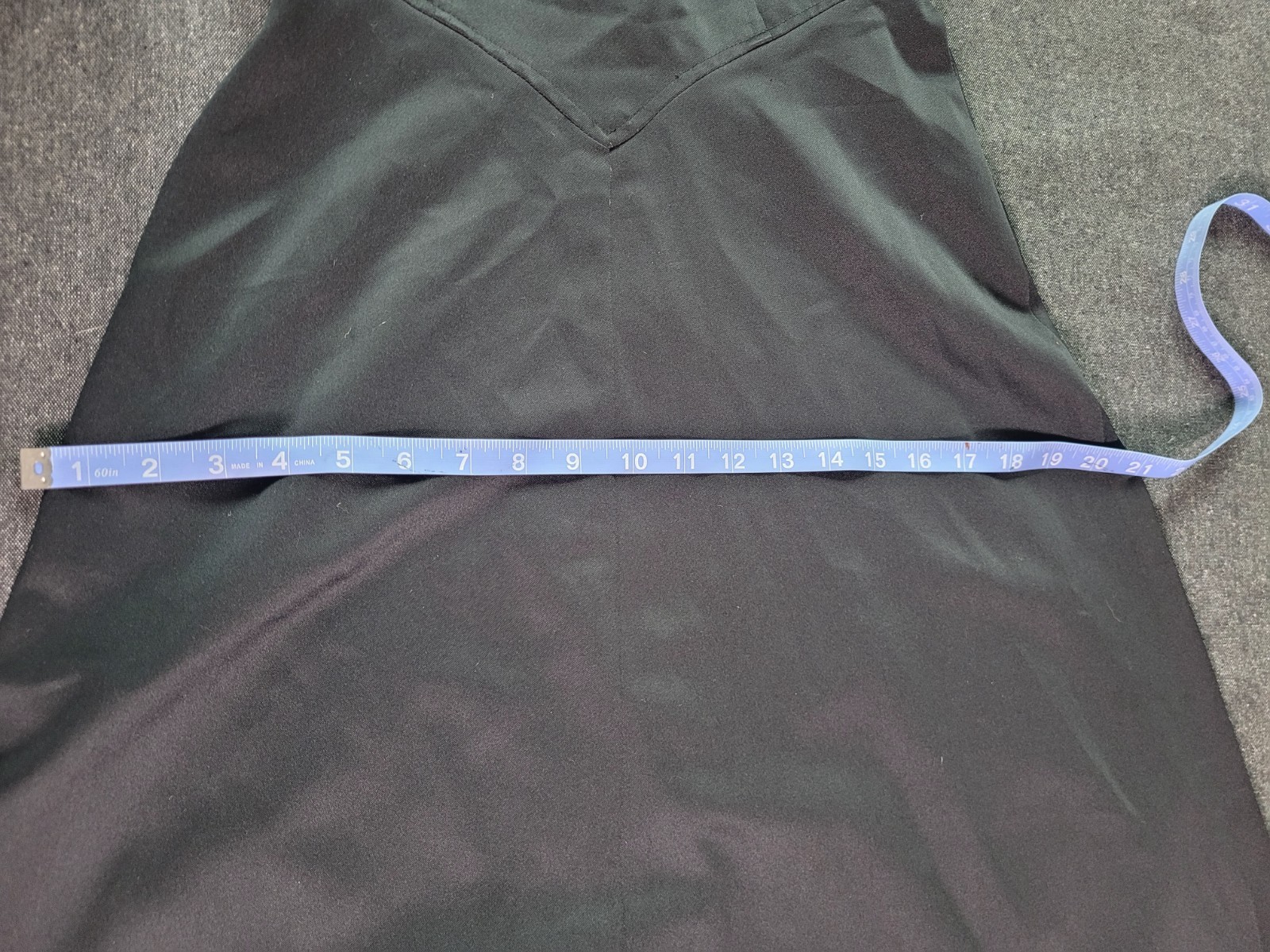 Vintage 60s 70s Black Halter Neck Maxi Dress Square Neck Basque Waist Small