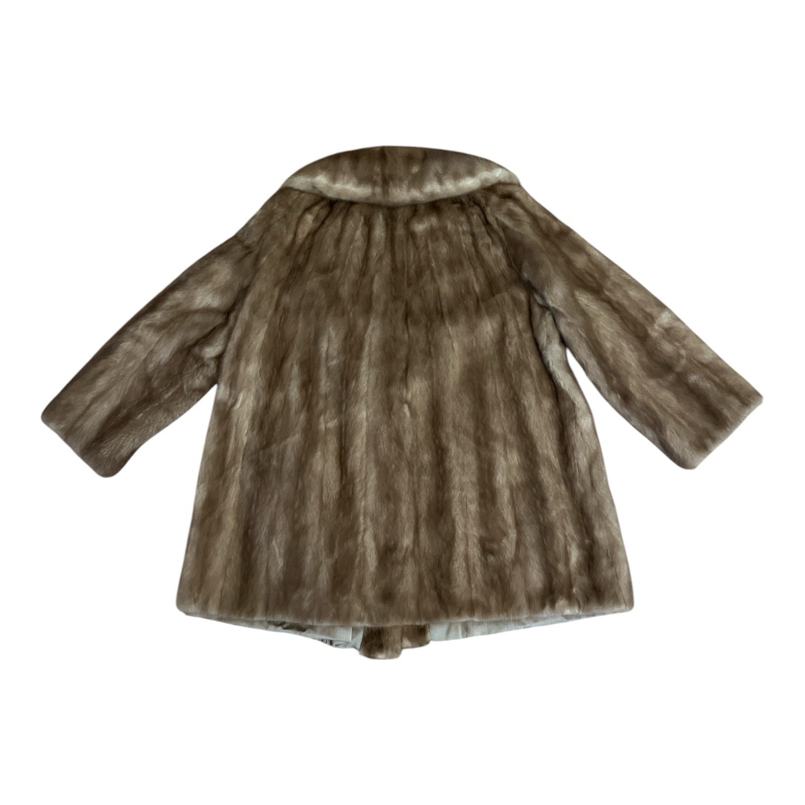 Zinman Furs Vintage Mink Stroller/Walking Coat Palomino Women’s Custom T4