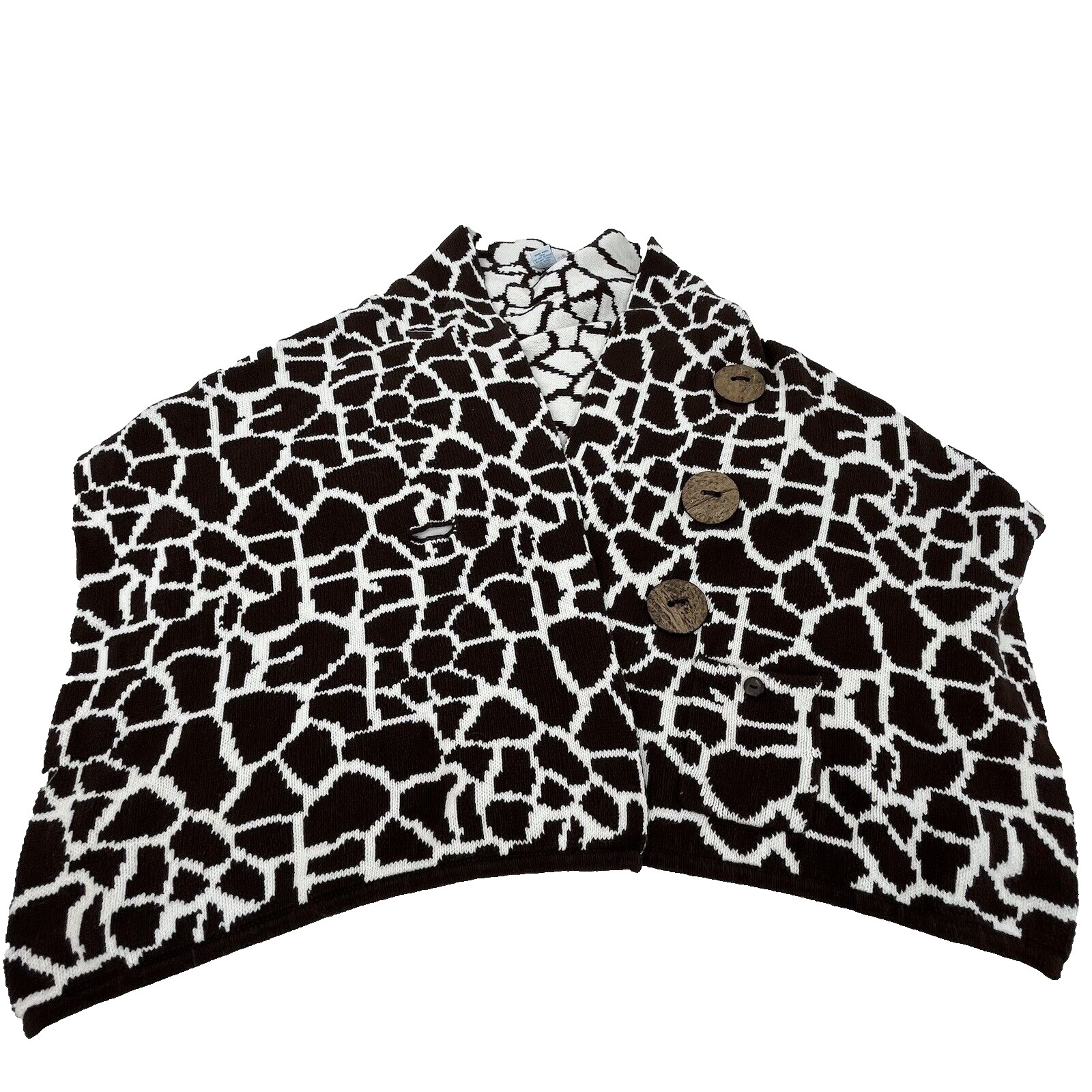 Emma G Sweater Cape Poncho Wrap Women’s 17″ Width 63″ Length (Tip to Tip)