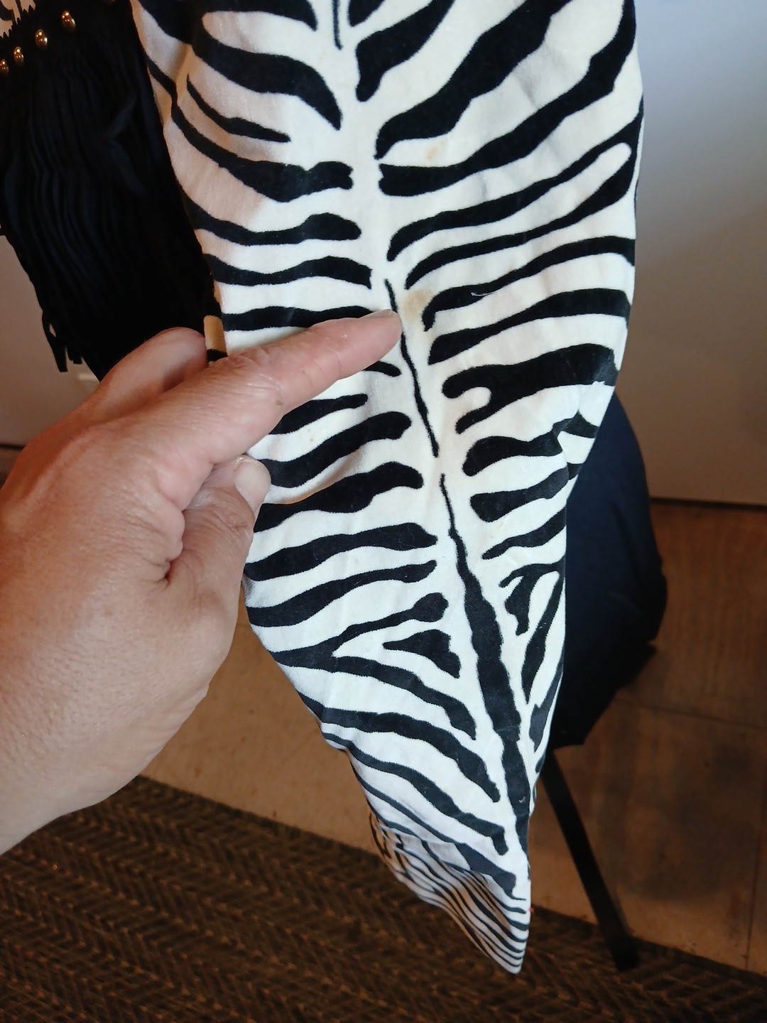 Vintage 80s Criscione Jackets Womens Zebra