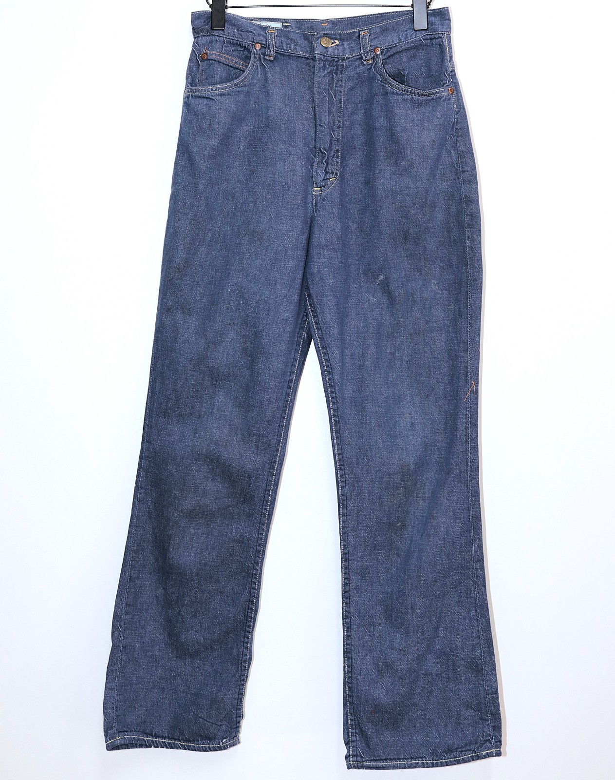 Vintage 60s Lady Lee Riders Western Sanforized Vat Dyed High Rise Jeans W30 L32