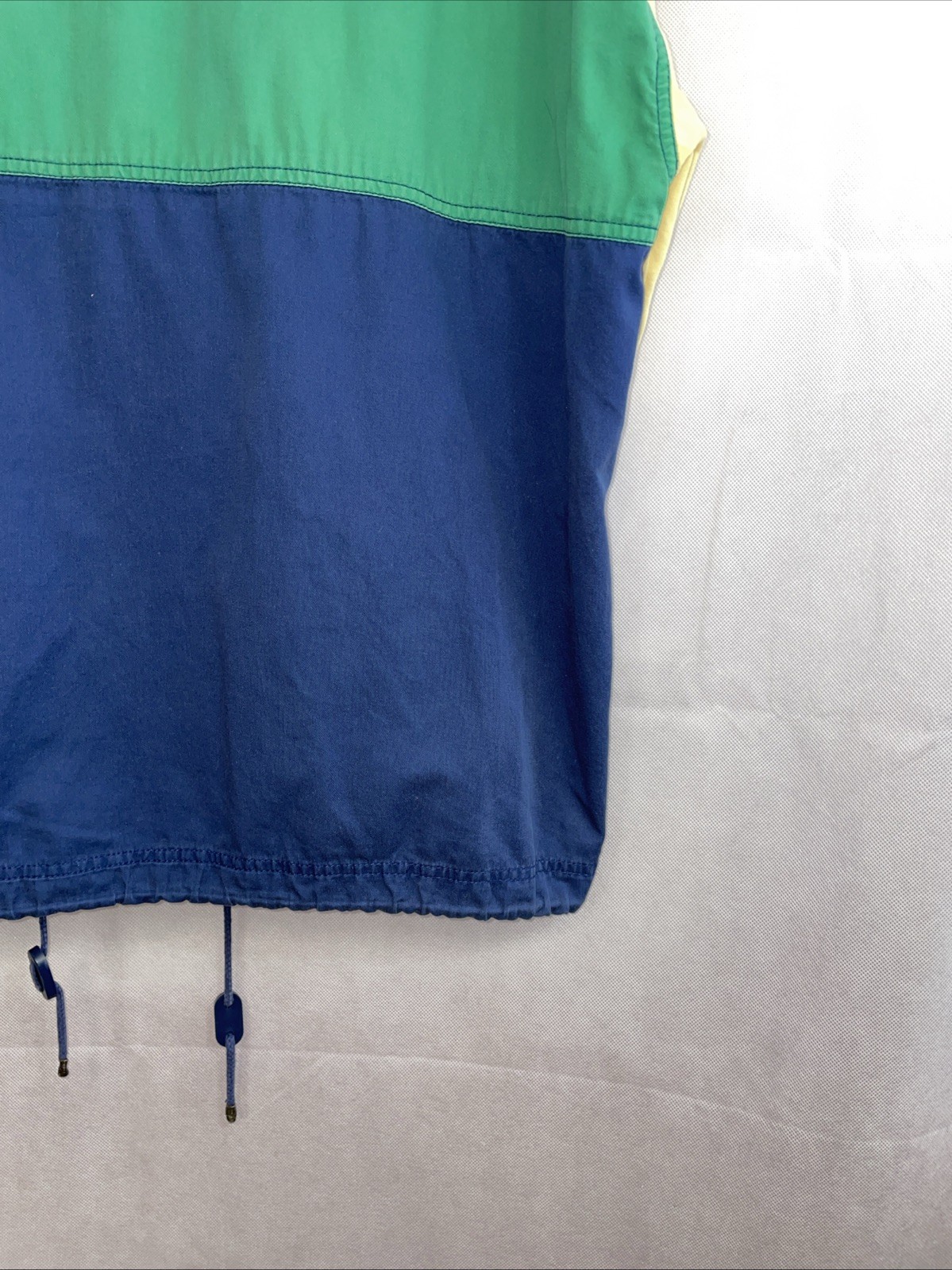Vintage Susan Bristol Jacket Color Block Hooded Teacher 90s Primary Size XL