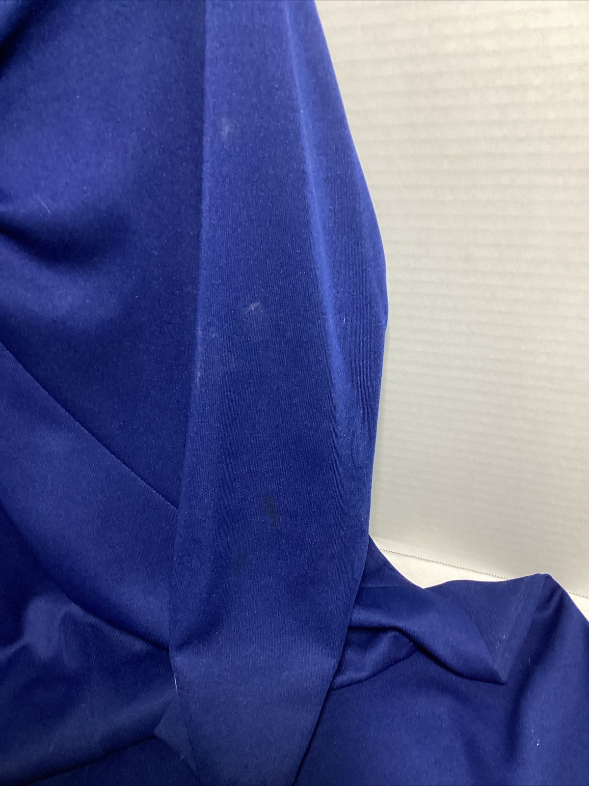 Vintage Martha Manning Dress, Size 18c, Blue, Broach, Polyester