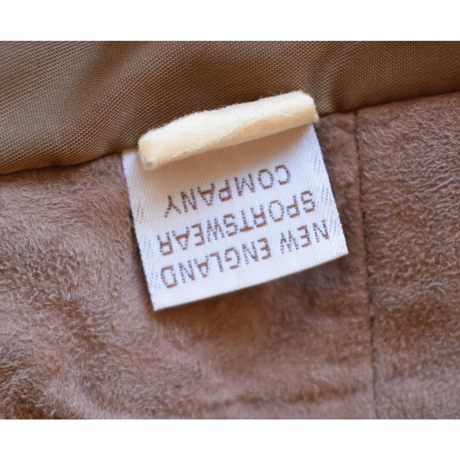 Vintage 70s New England Sports Wear Co Leather and Suede Jacket Coat, Sz S Small