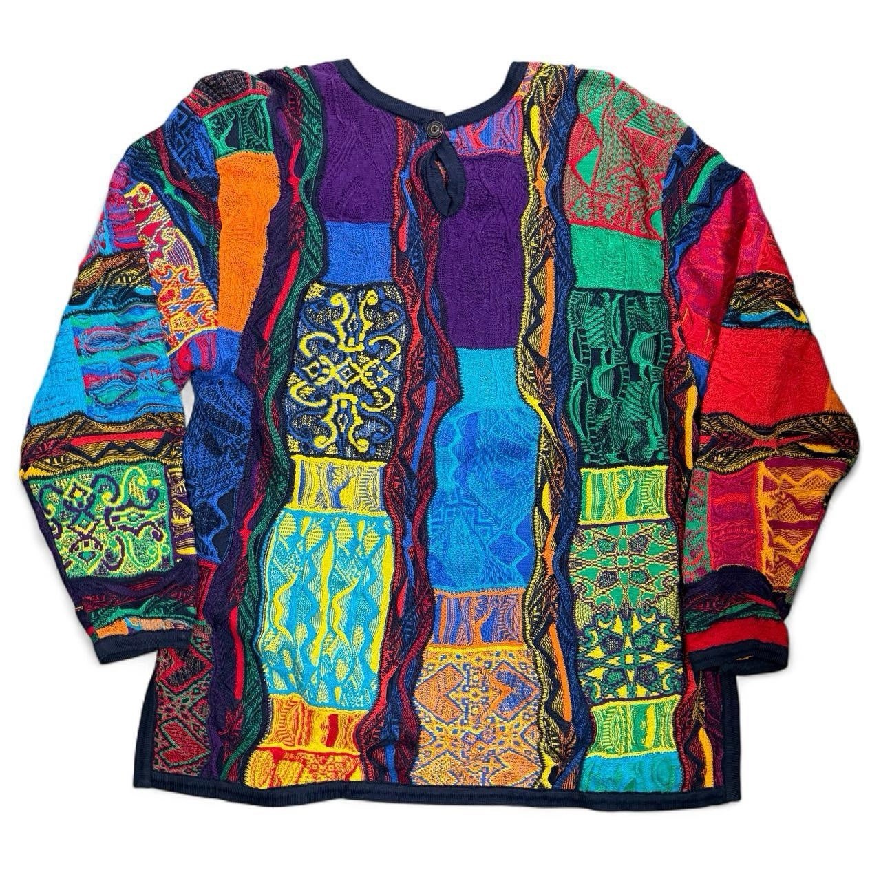 Coogi Women’s Vintage Textured 3D Knit Pullover Sweater 90s Australia
