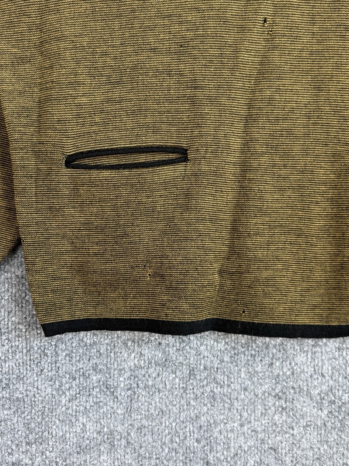 True Vintage Merino Australian Wool V-Neck Sweater 50s 60s Womens Large Union