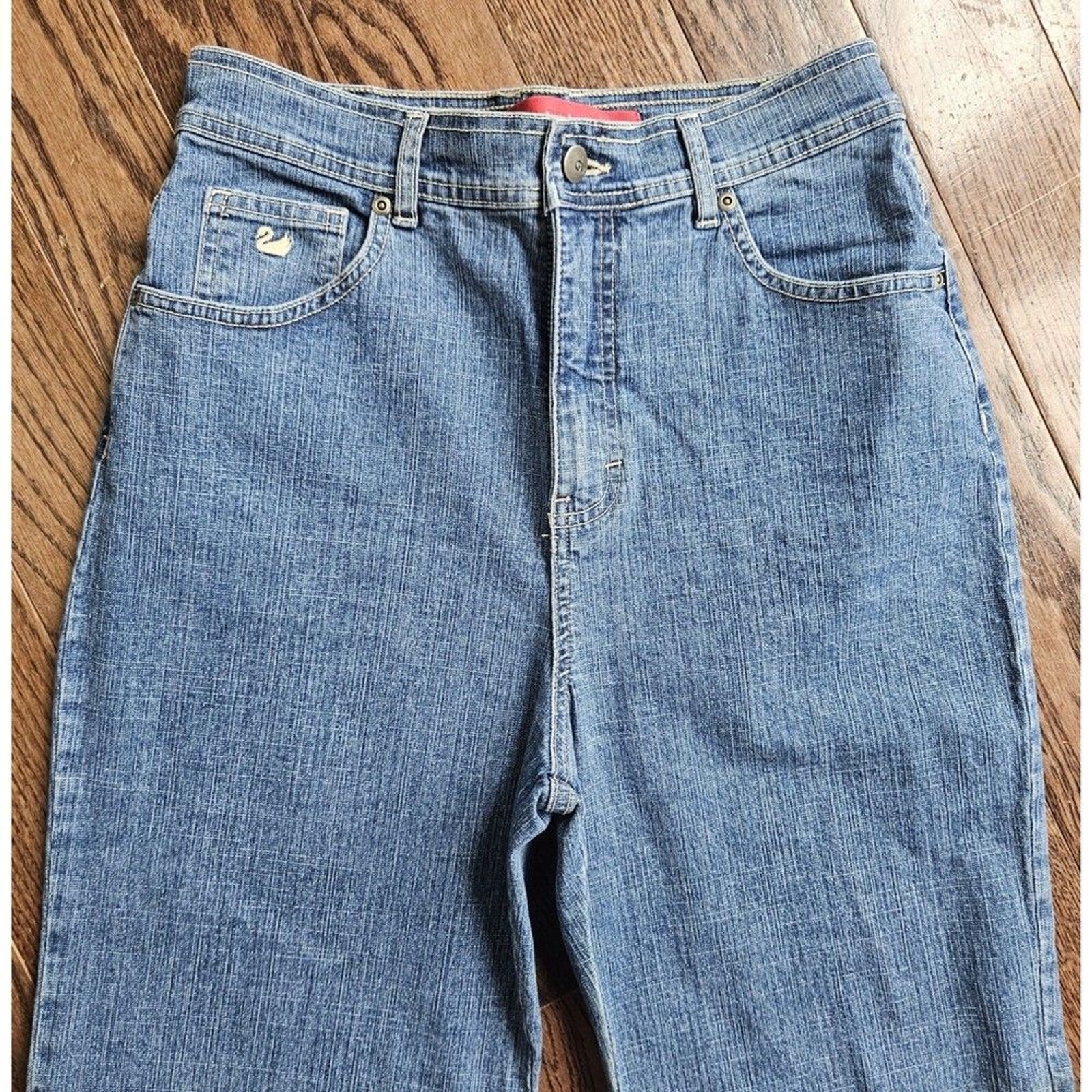 Vintage 90s Gloria Vanderbilt Denim Blue Jeans Size 10 Y2k Mom
