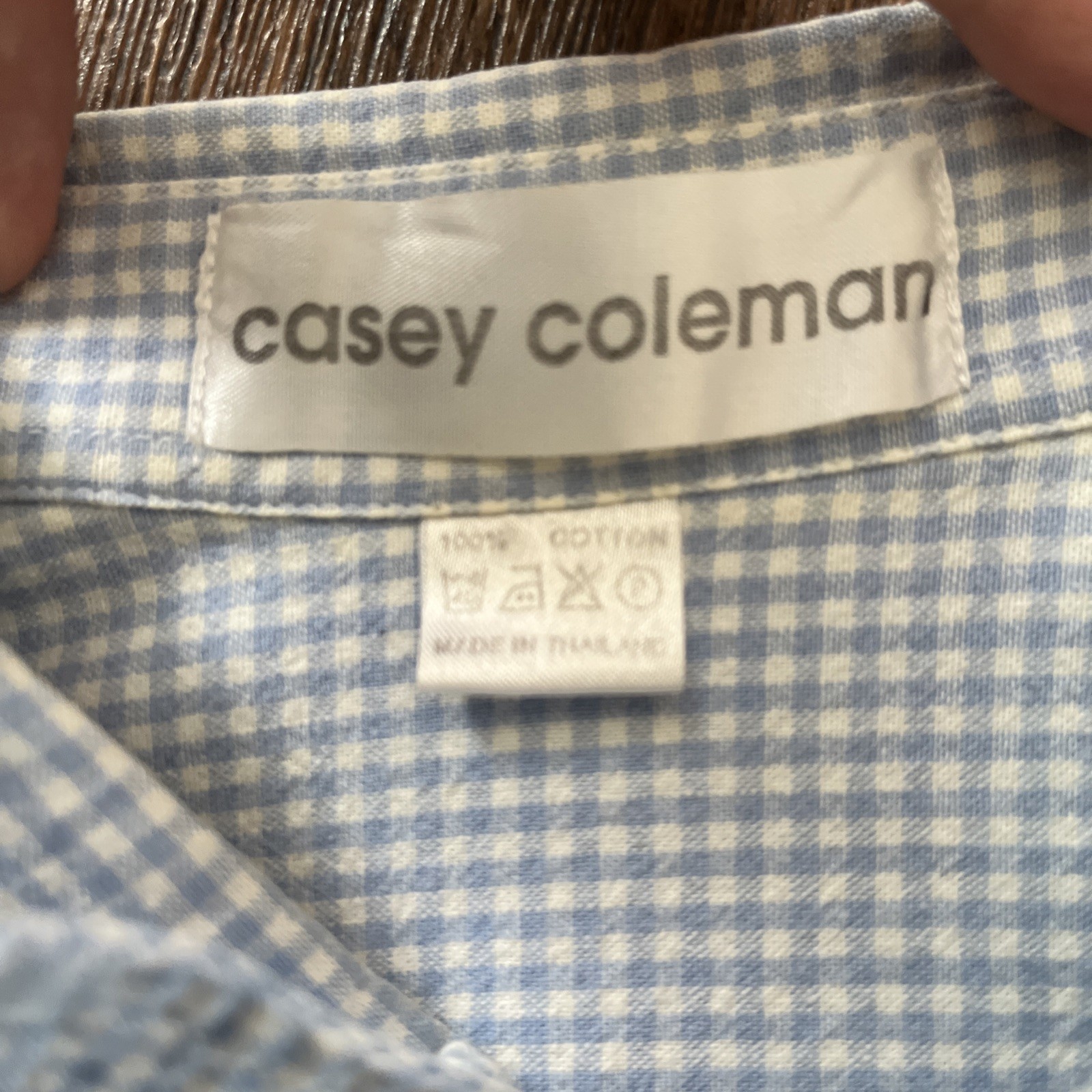 Vintage Casey Coleman Embroidered Shirt Womens XL 90s Cottagecore Button Down