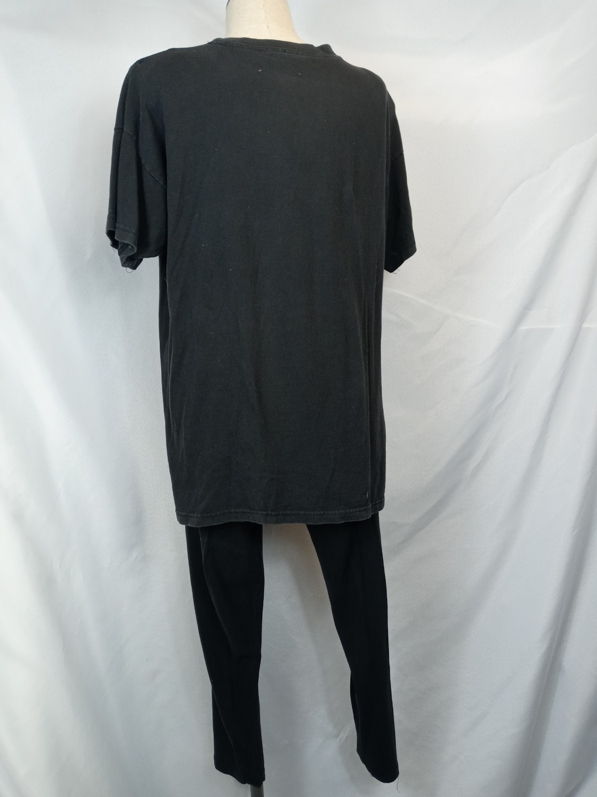 Vintage 80s San Francisco Outfit Set One Size Puffy Paint Glitter USA Made Tee