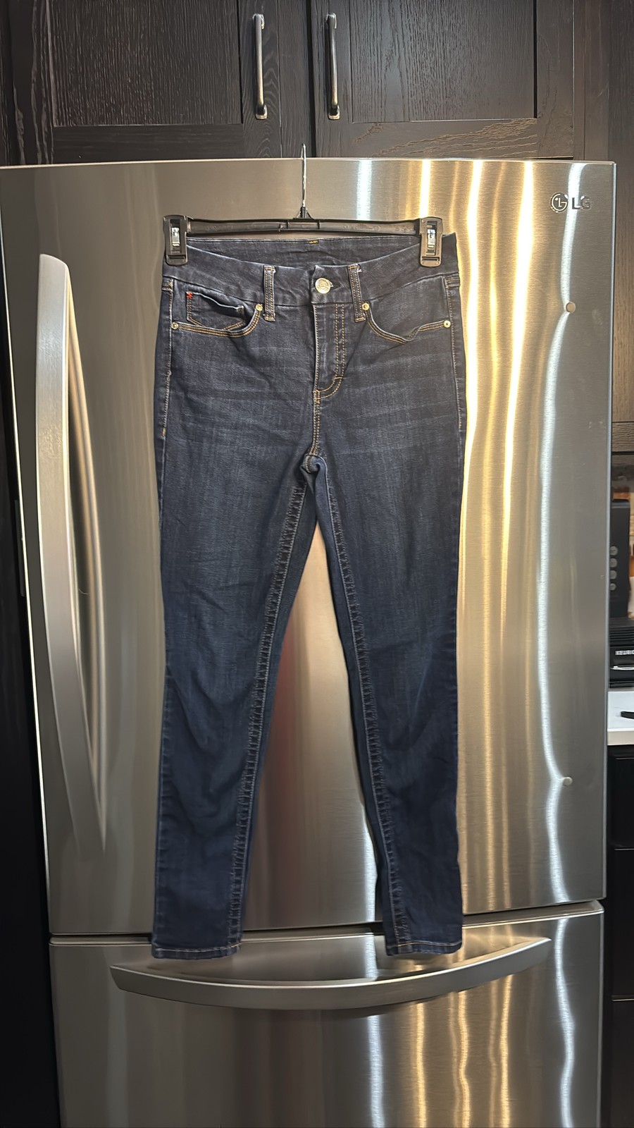Seven7 Women’s Skinny Jeans Dark Wash Stretch Denim SZ 4