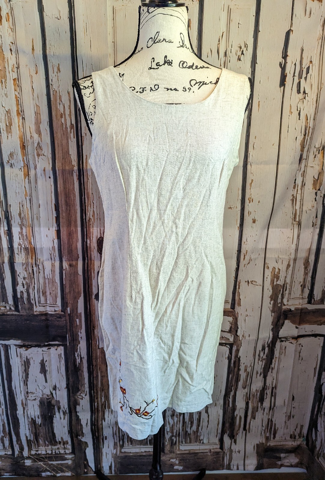 Vintage Allison -Che Linen Dress