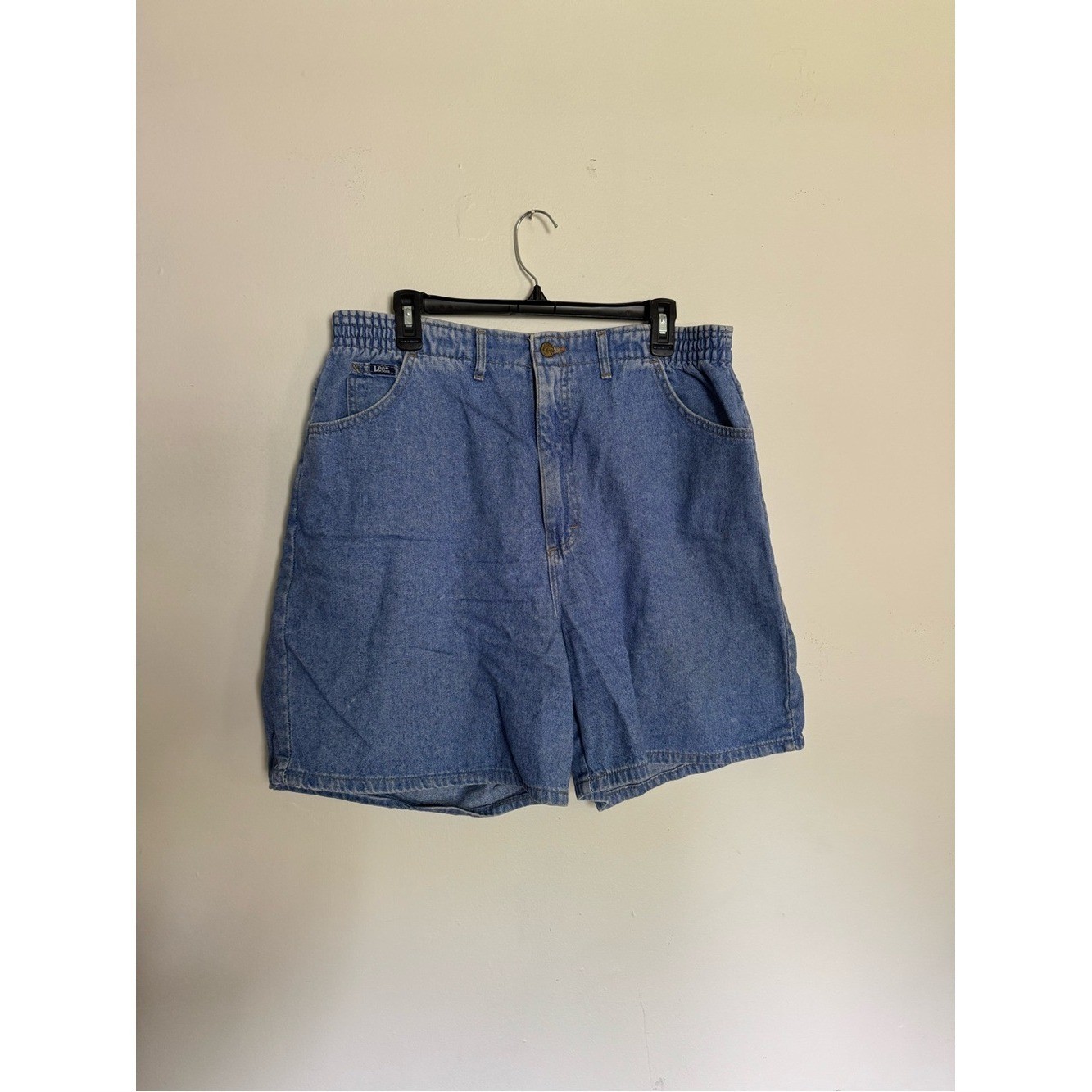 Vintage 90s Lee High Waisted Mom Jeans Shorts Made in USA
