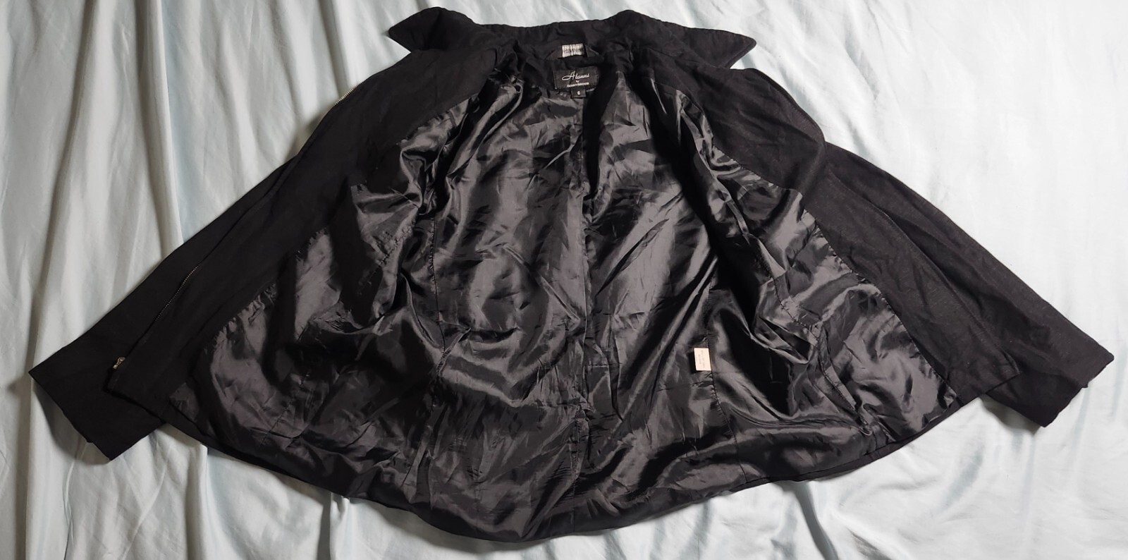 Vintage ALANNI BY DONNY BROOK Womens Black Jacket Size 6