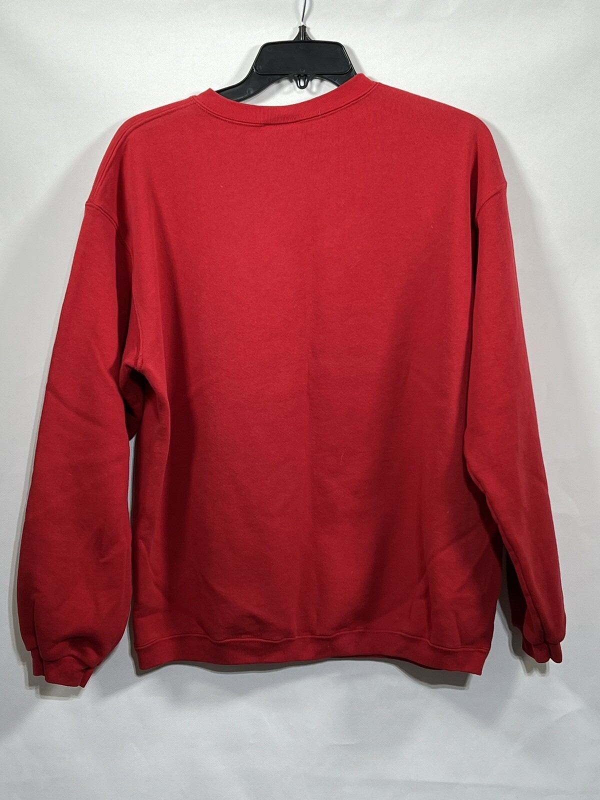 Vintage Christmas Pullover Sycamore Puffy paint Red Glitter Dogmom No Size Tag