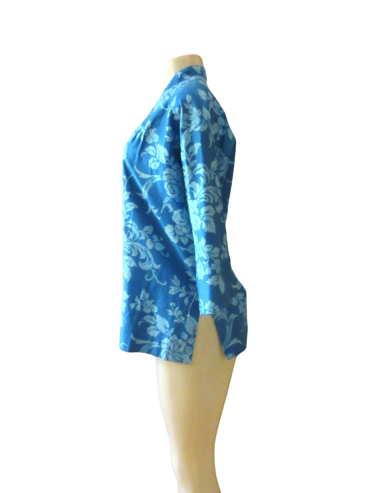 Vintage 1960 Andrade Resort Shop Hawaiian Aloha Jacket/Blouse SZ M