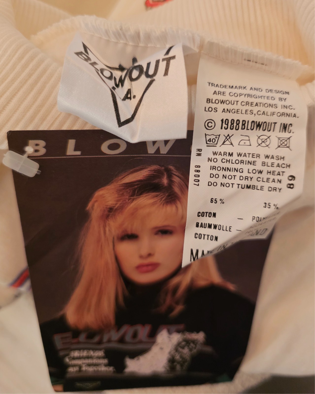 NWT Vintage Blowout L.A. Feminist Women’s Empowerment Crewneck, Size L/XL