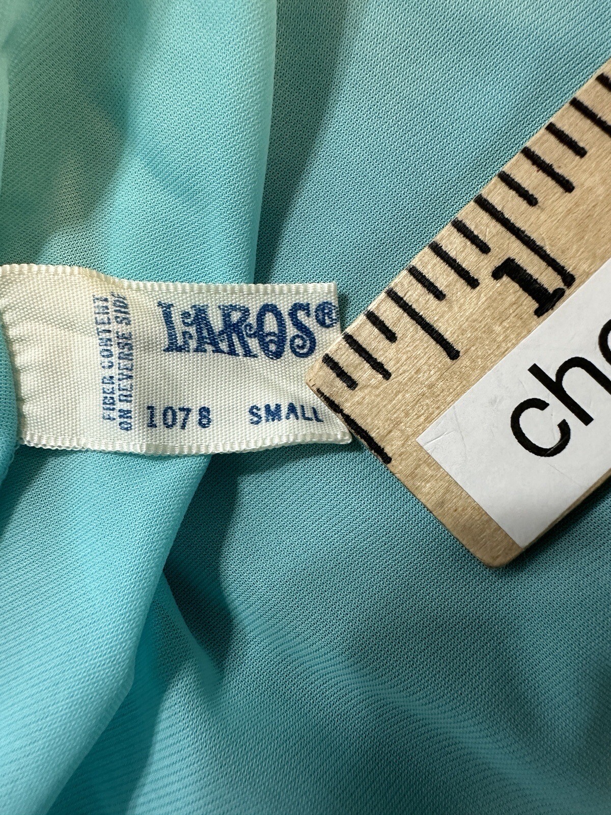 Laros Nylon Peignoir Robe Only Size SM Made in USA Style 1078 Vintage