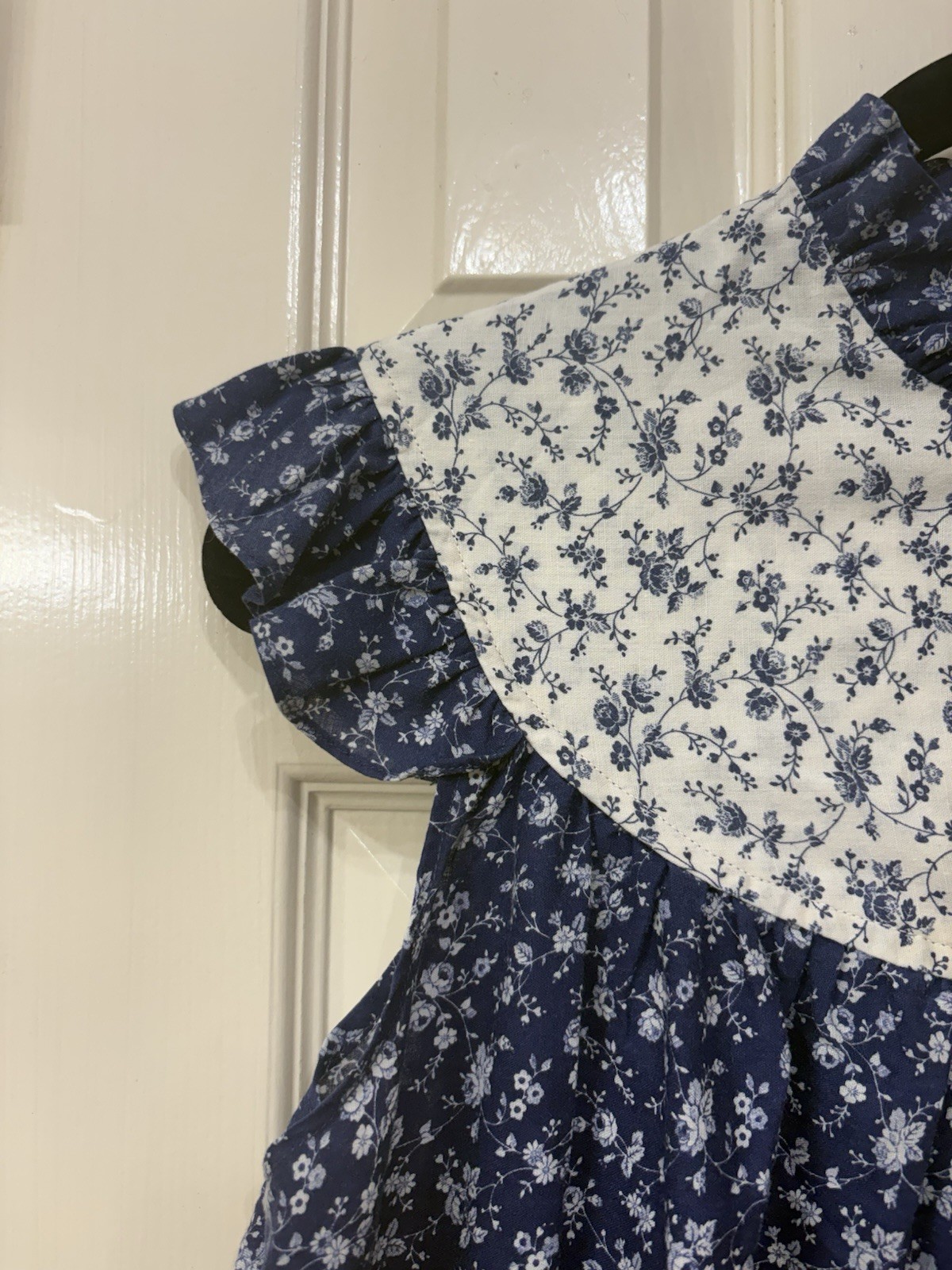 Women’s Floral Prairie Cottagcore Nightgown Dress 70s/80s Prop Costume VTG L