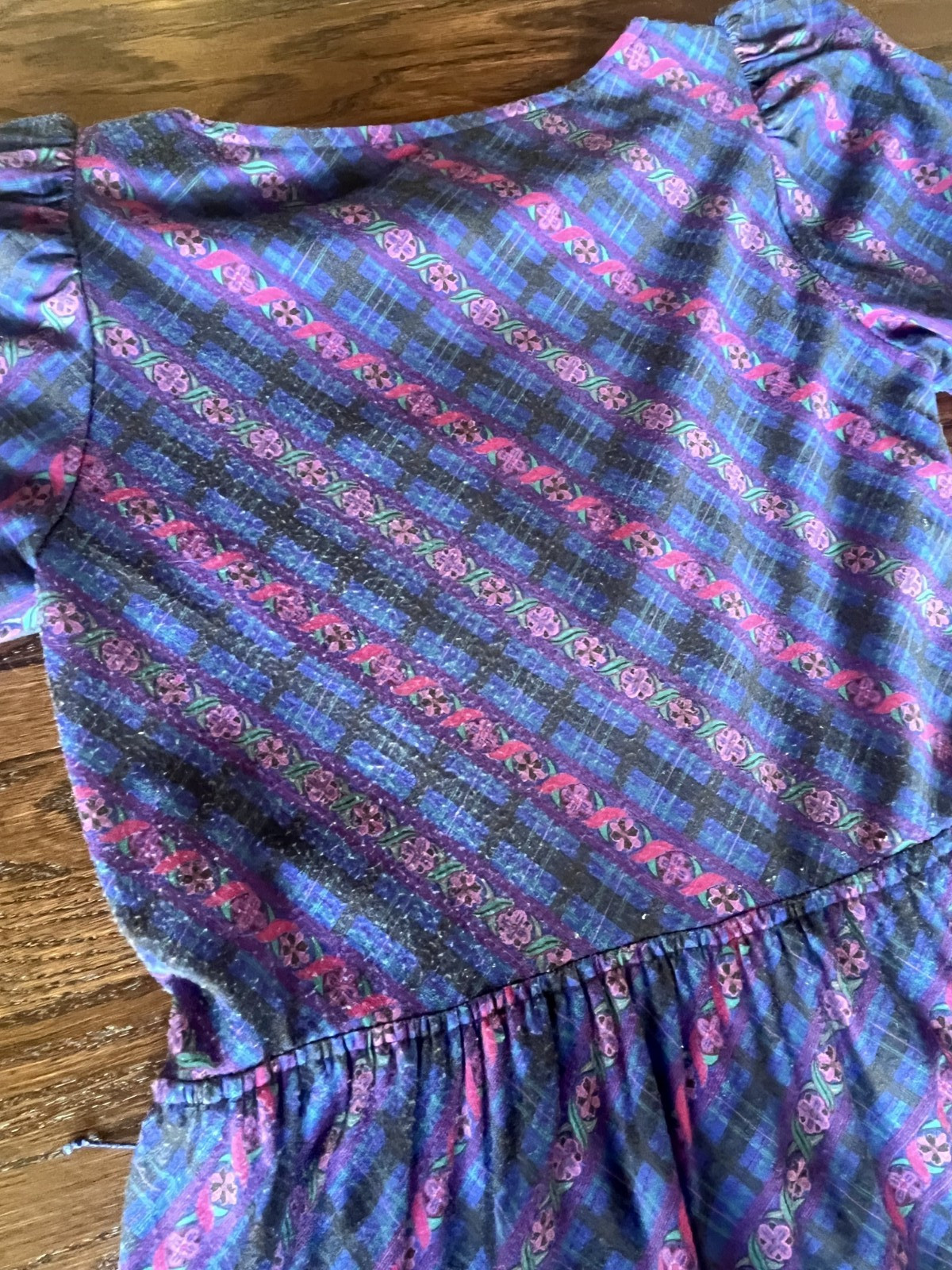 Vintage Taurus II Womens Purple Dress 80’s Size 4