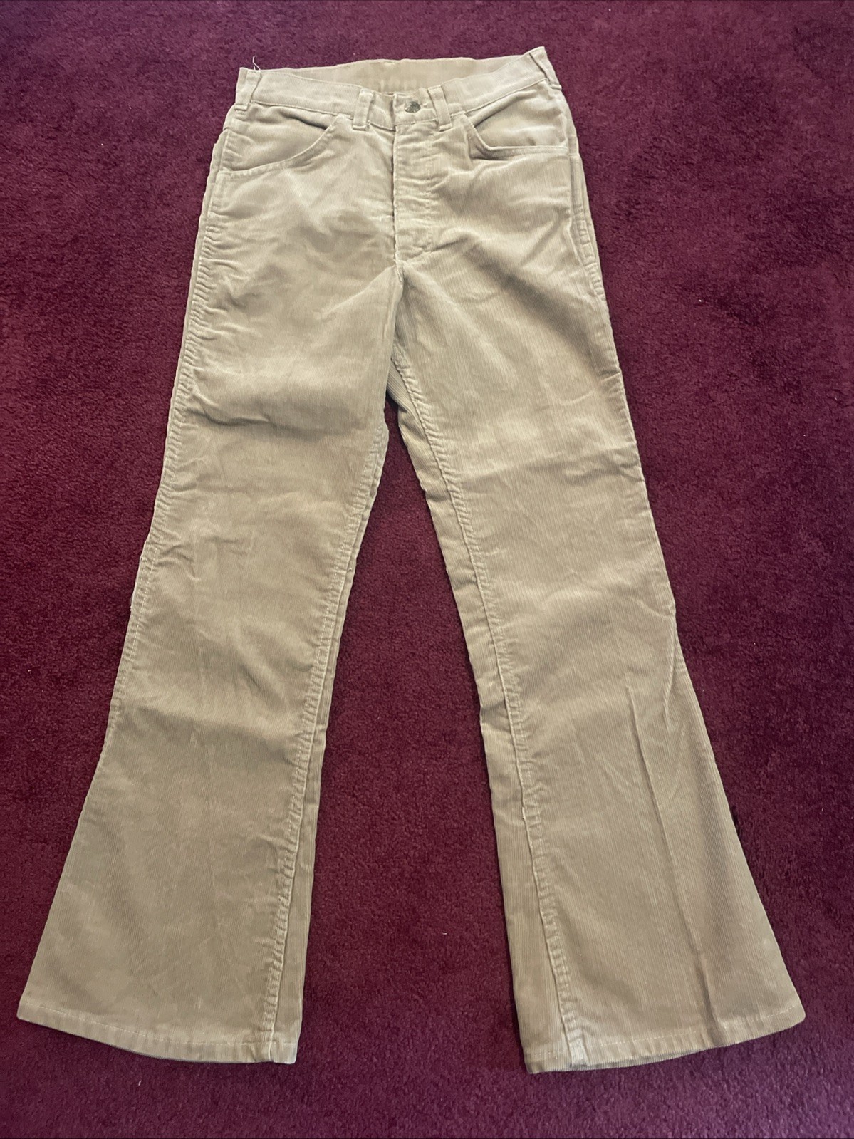 Vintage 1970s Oshkosh B’Gosh Brown Corduroy Bell Bottoms Women’s 6