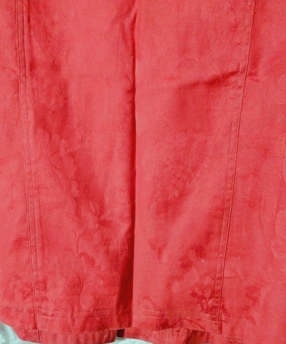 Alex Kim Embroidered Floral Print 2X Jacket