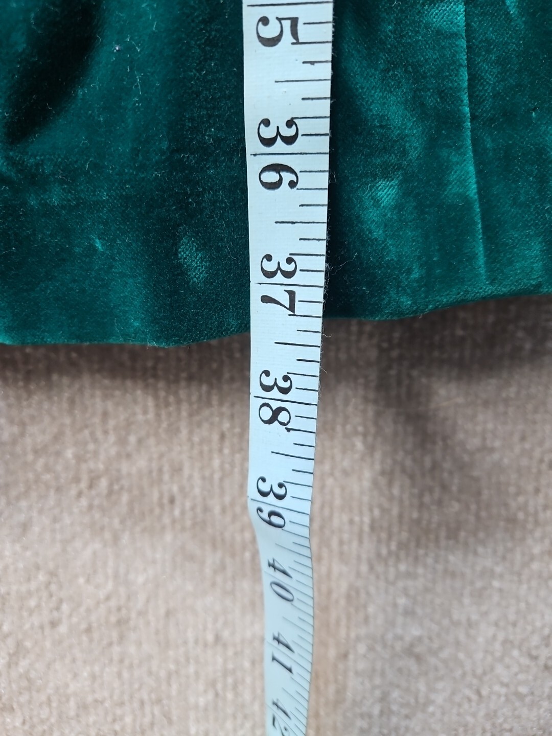 Vintage Lou Ritchie of Montreal Velour Dress Coat Emerald Green