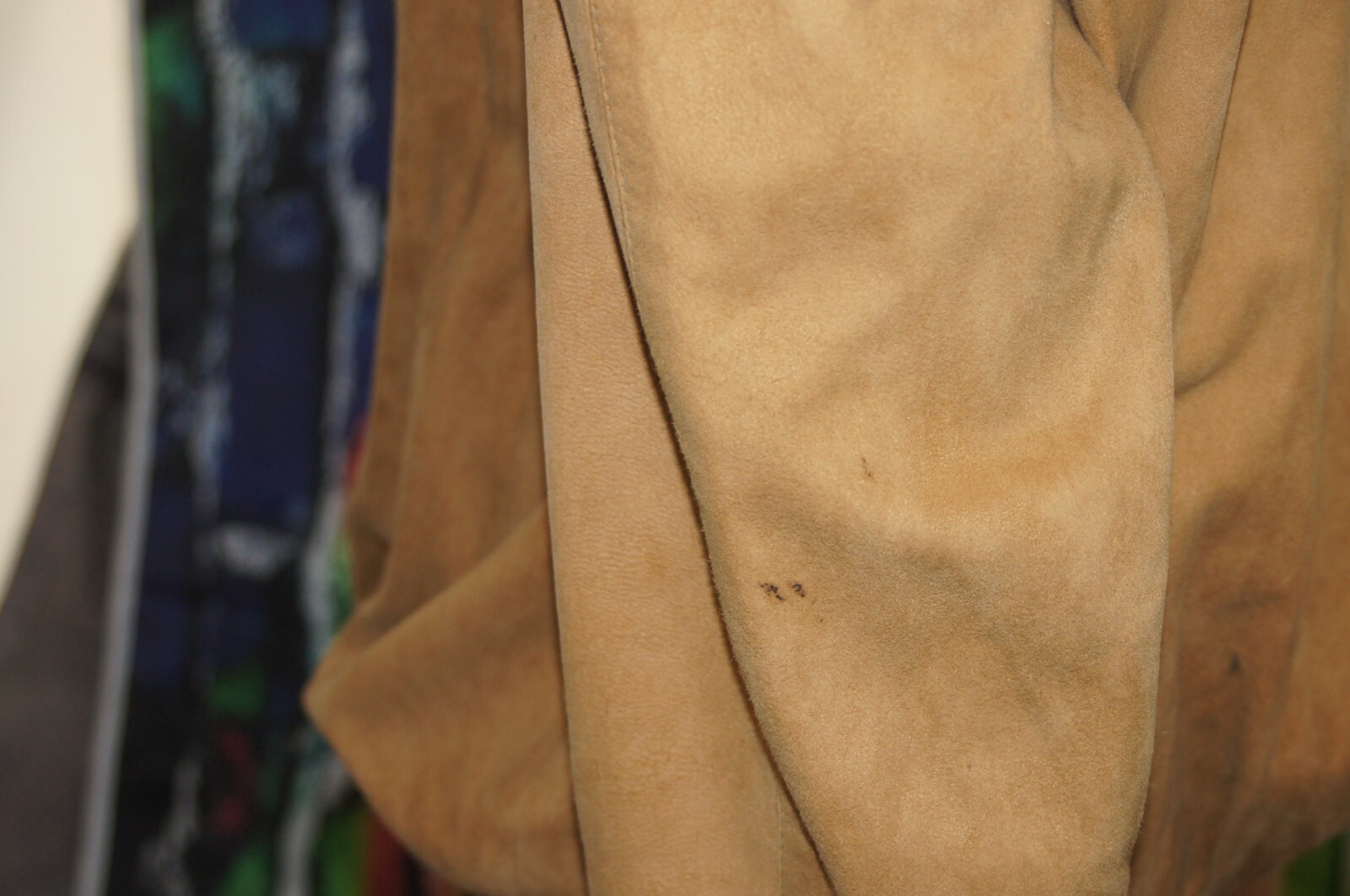 Vintage Jacobson’s Tan Leather Blouson Jacket size 10
