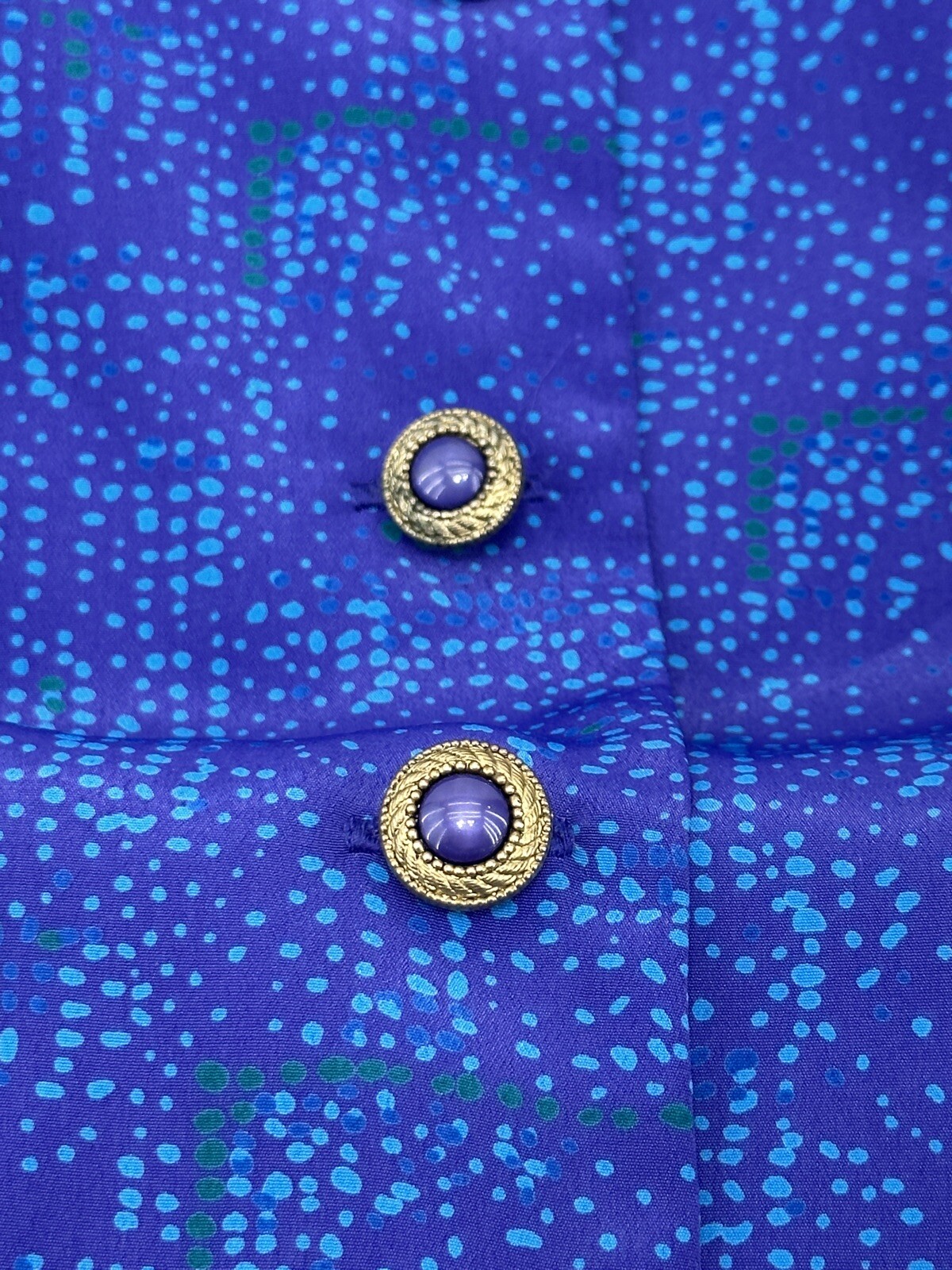 LESLIE FAY Dresses Women’s Petite 16 Blazer Jacket and Skirt Set Purple/Blue