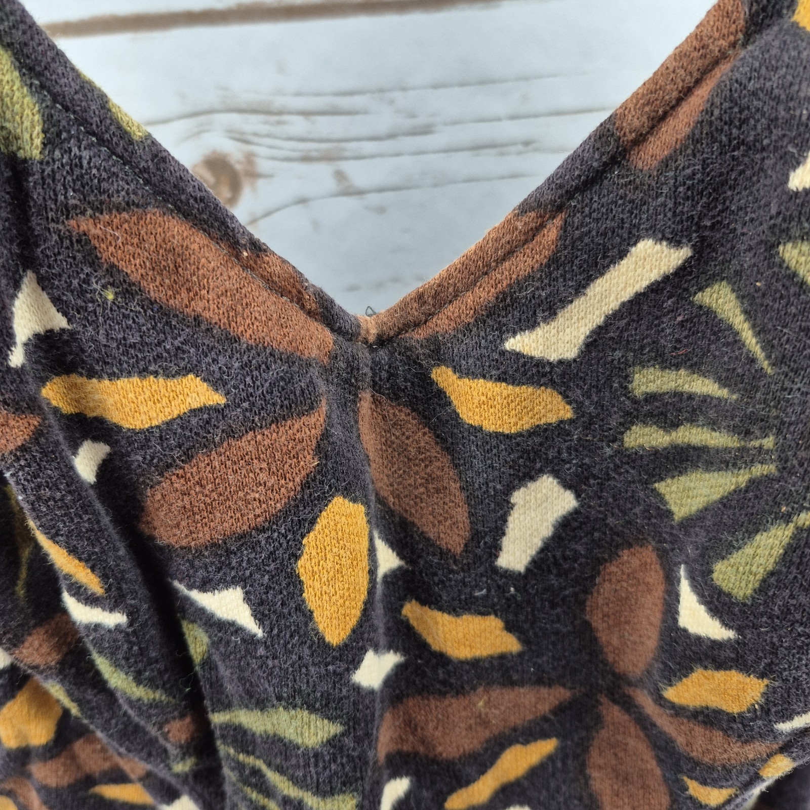Vintage 50s Rose Marie Reid Swimdress One Piece brown plaid
