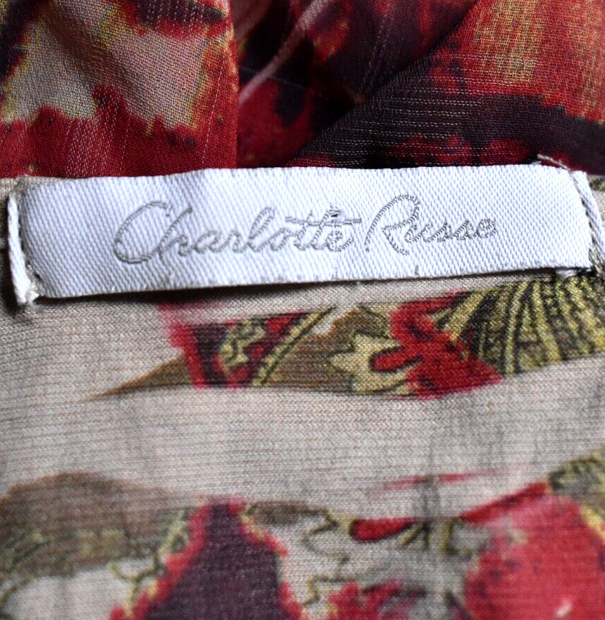 Y2K Charlotte Russe Tunic Top Racerback Bikercore Tiger Print Medium VTG 2000s