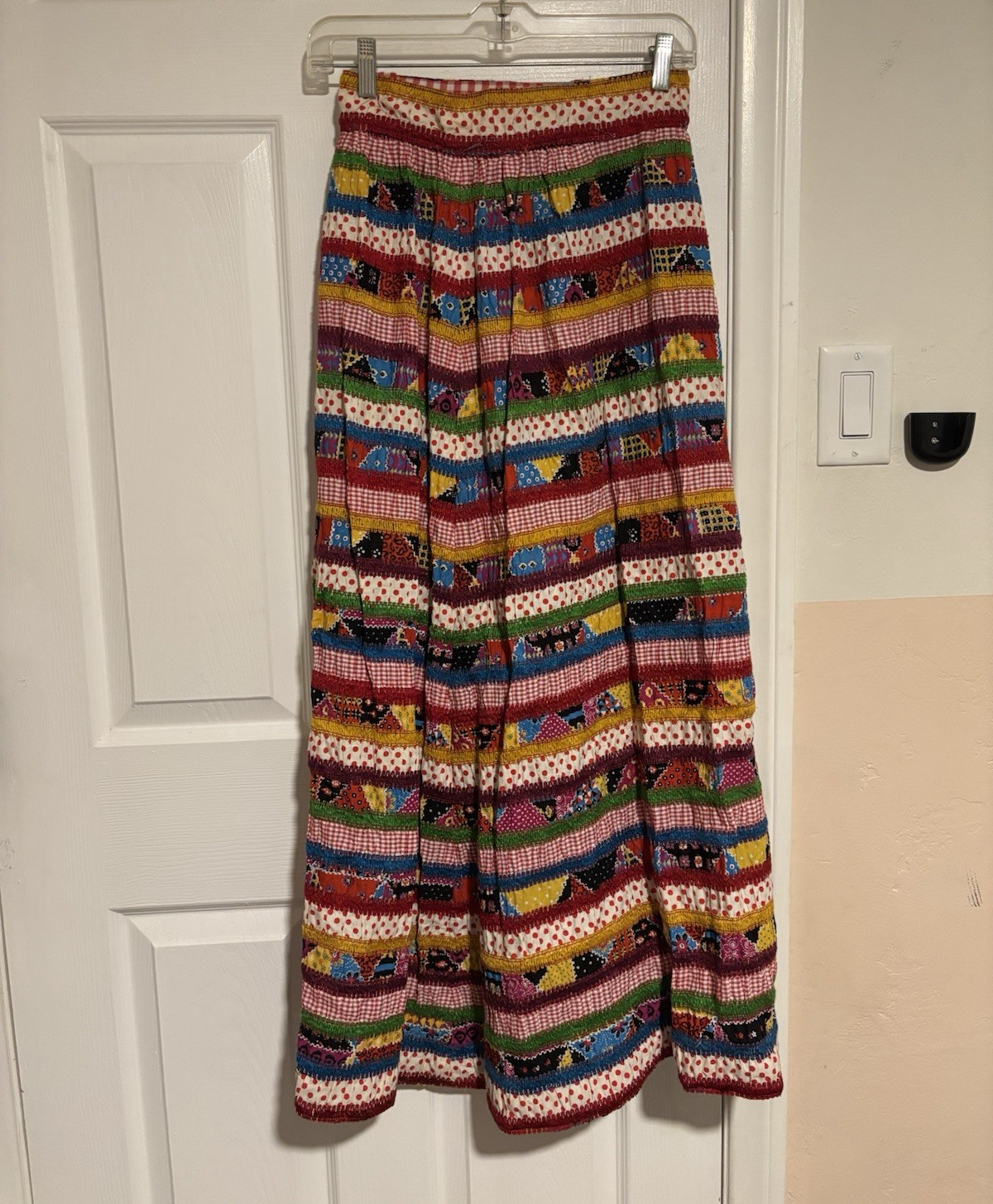 1960s/70s Saks Fifth Avenue Young Dimensions Quilted Skirt Size Small