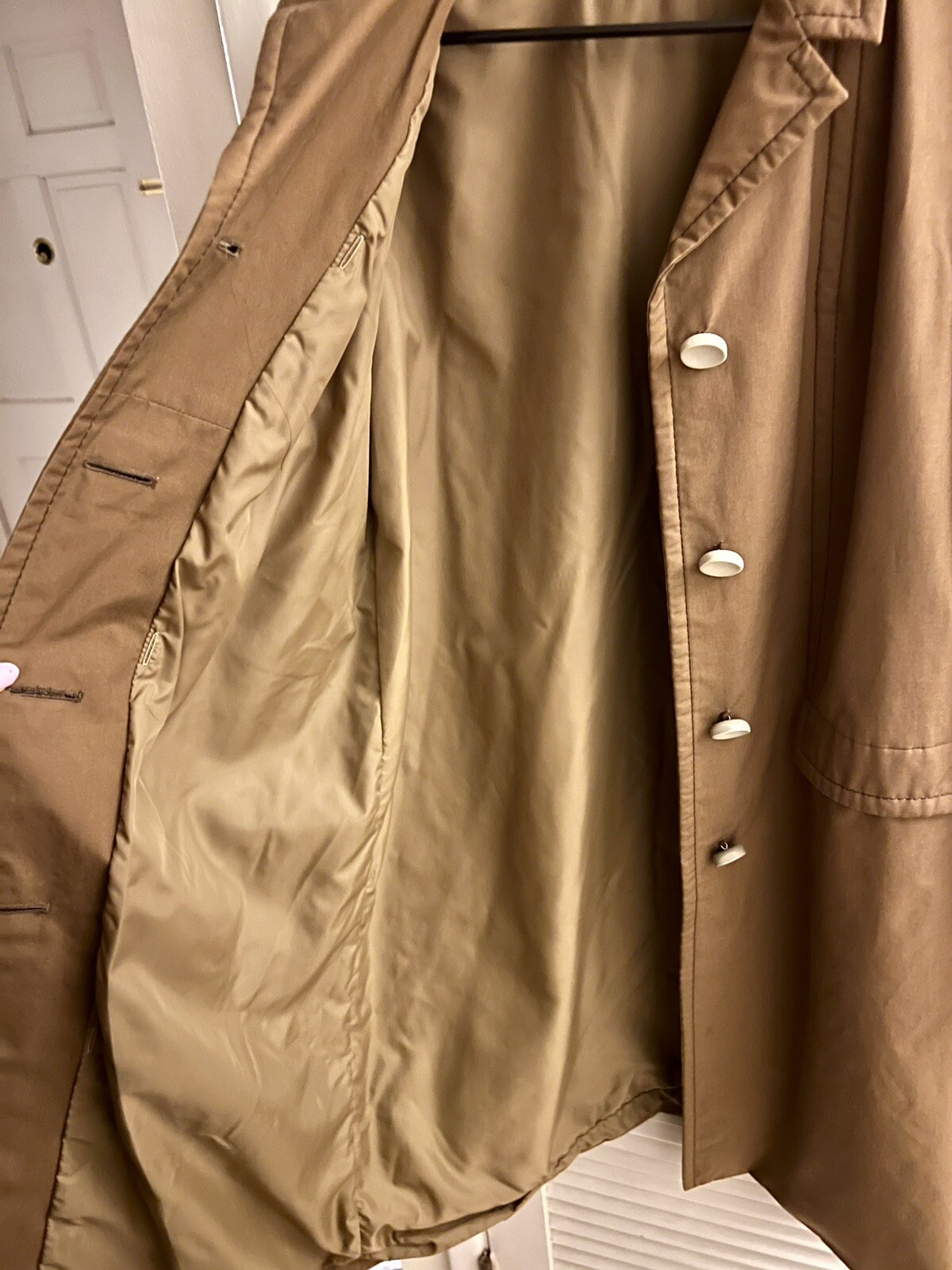 Blizzand Vintage Trench Rain Coat Made In France in 1960s