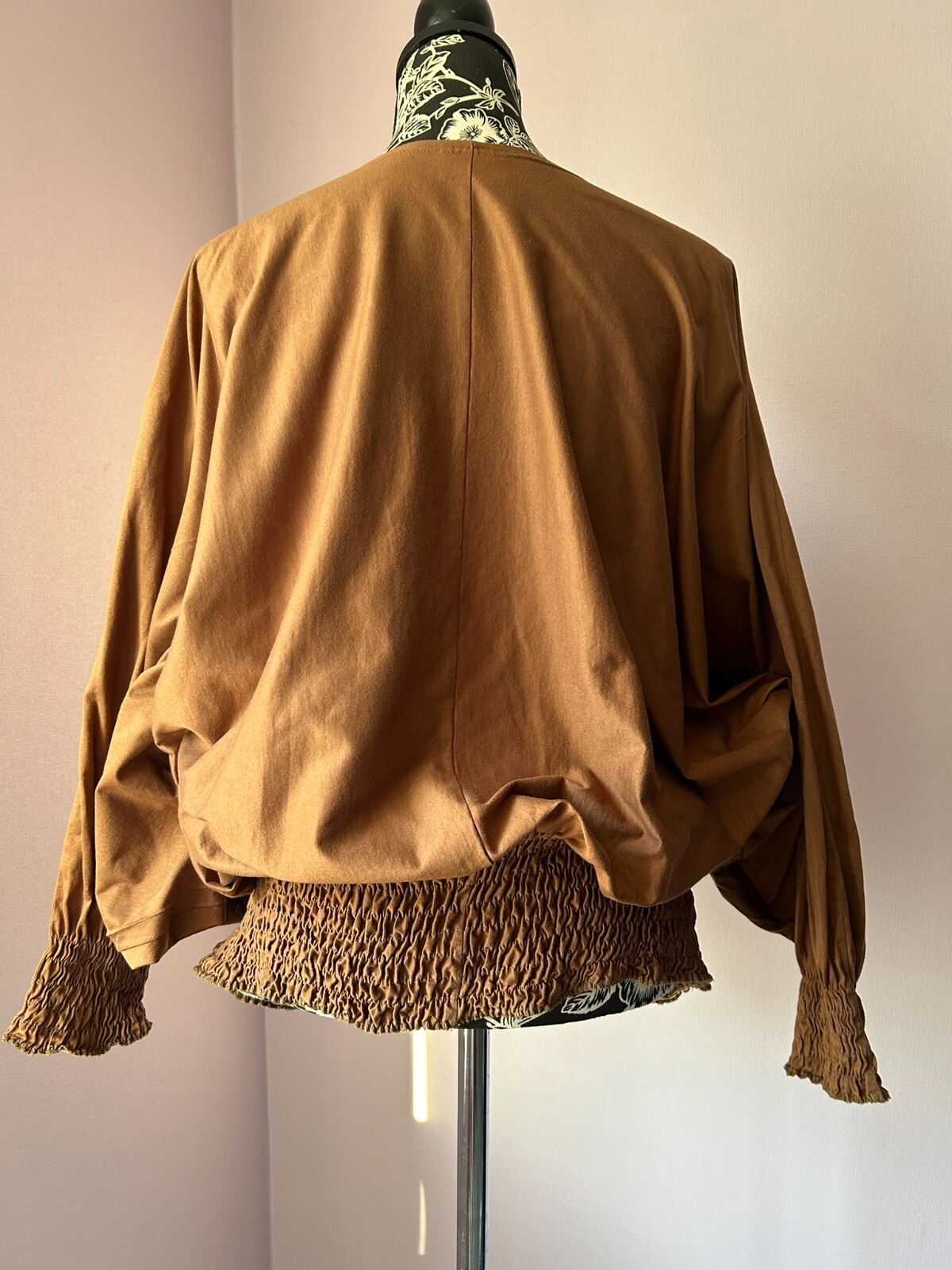 Marimekko Suomen Trikoo Vintage Blose Top Oversize Size S