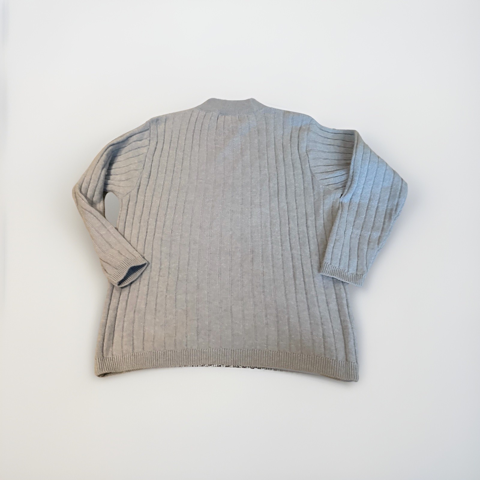 Vintage Colonial Concepts Lambswool Angora Sweater Women’s XL Blue New Zealand