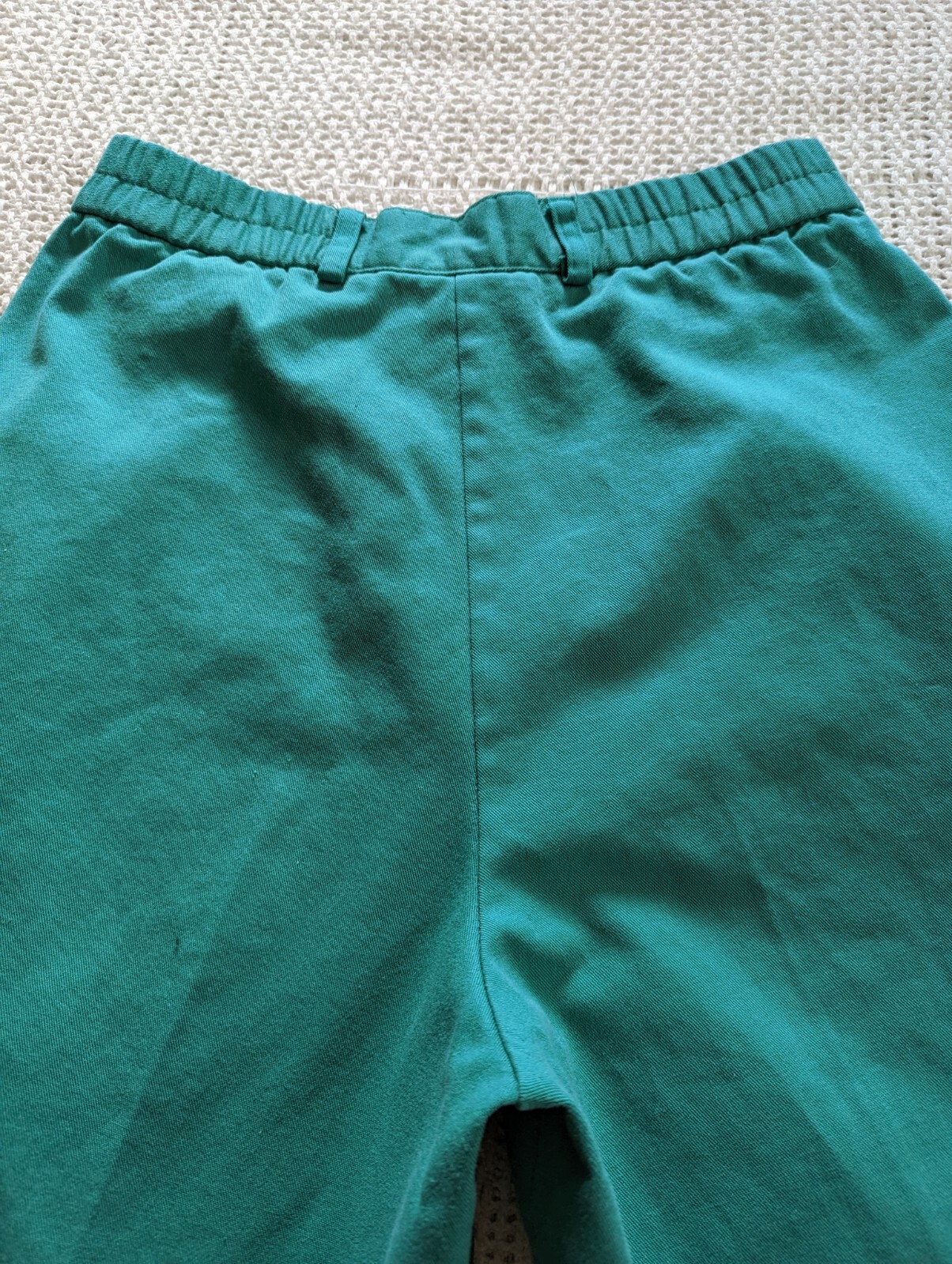 VTG Portraits by Northern Isles Women’s 6 Green Pleated High Waist Shorts USA