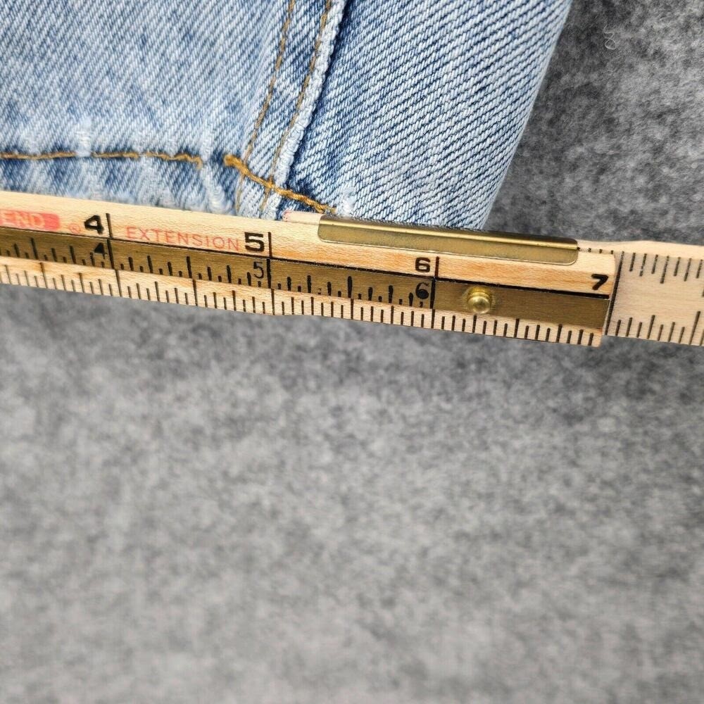 County Seat Nuovo Vintage 90s High Waisted Mom Jeans Light Wash Blue 10S Cotton