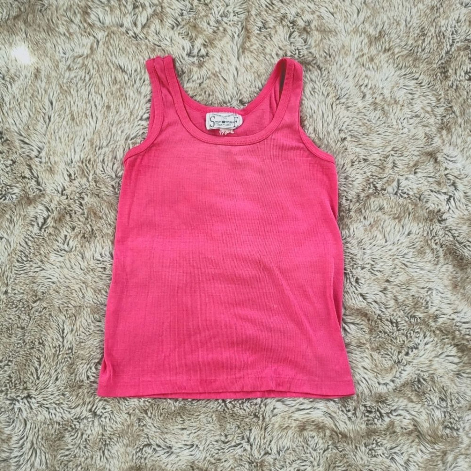 Stratosphere High Altitude Clothing Seamless Pink Tank Top