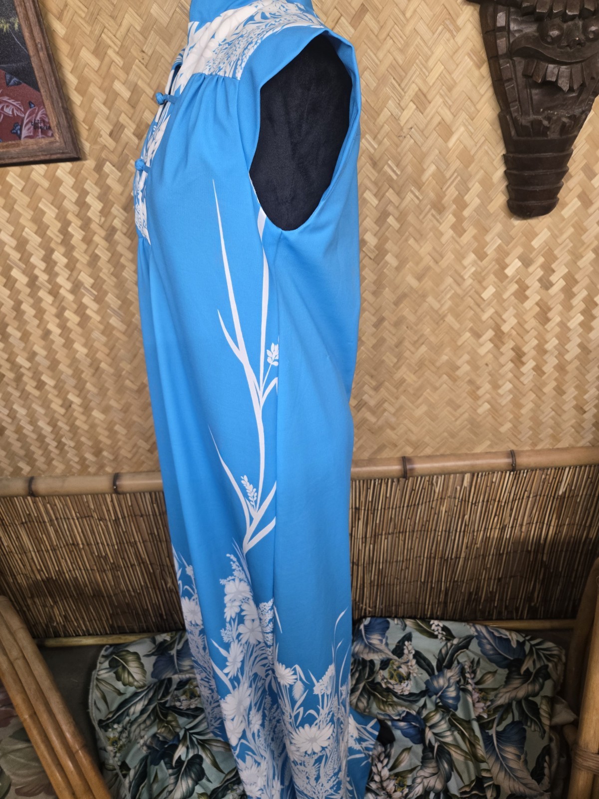 Vintage Waltah Clarke’s Hawaiian Aloha Dress w1054