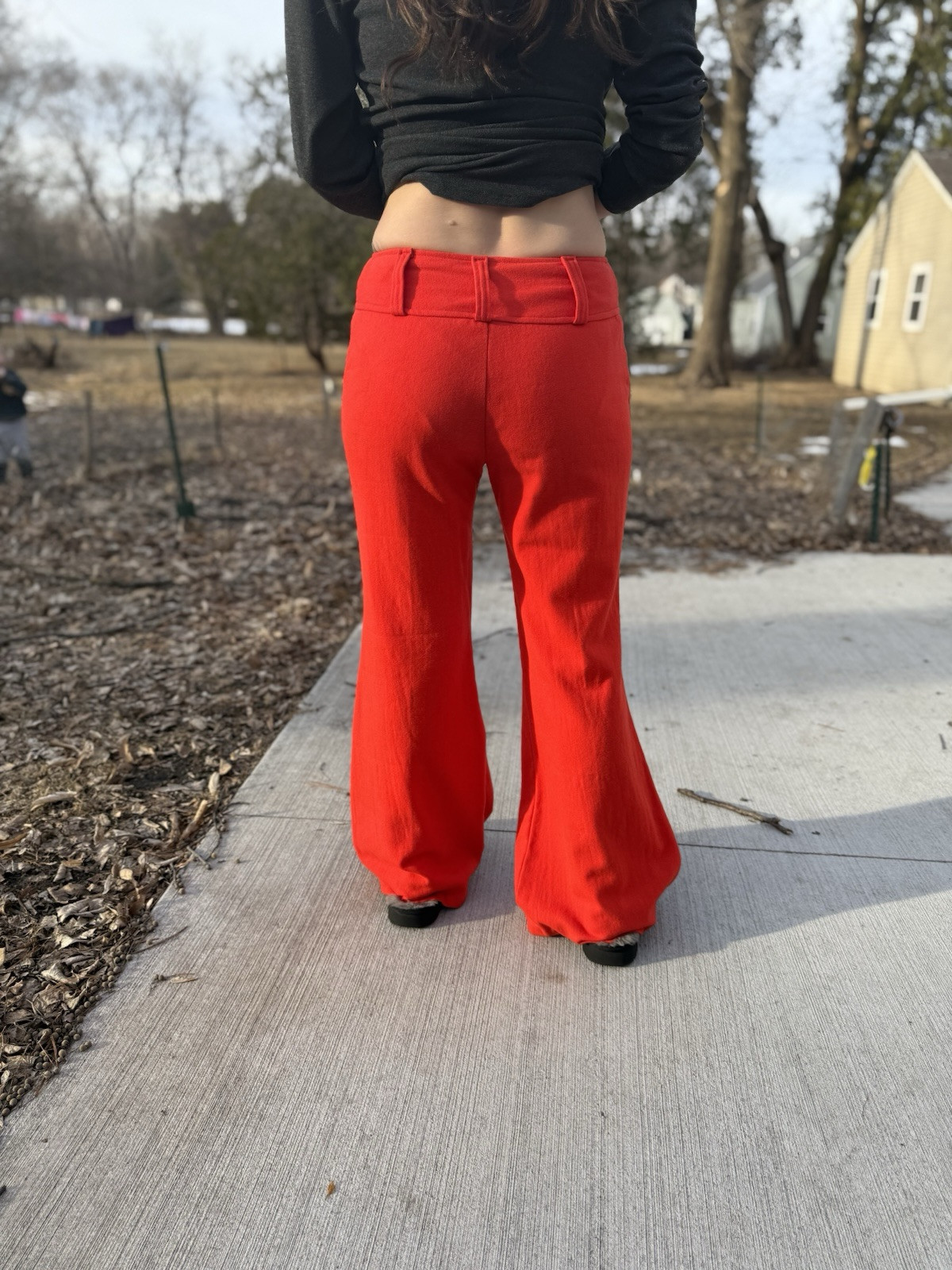 Vintage 70s Bobbie Brooks 5 Piece Wool Plaid Set Bell bottoms