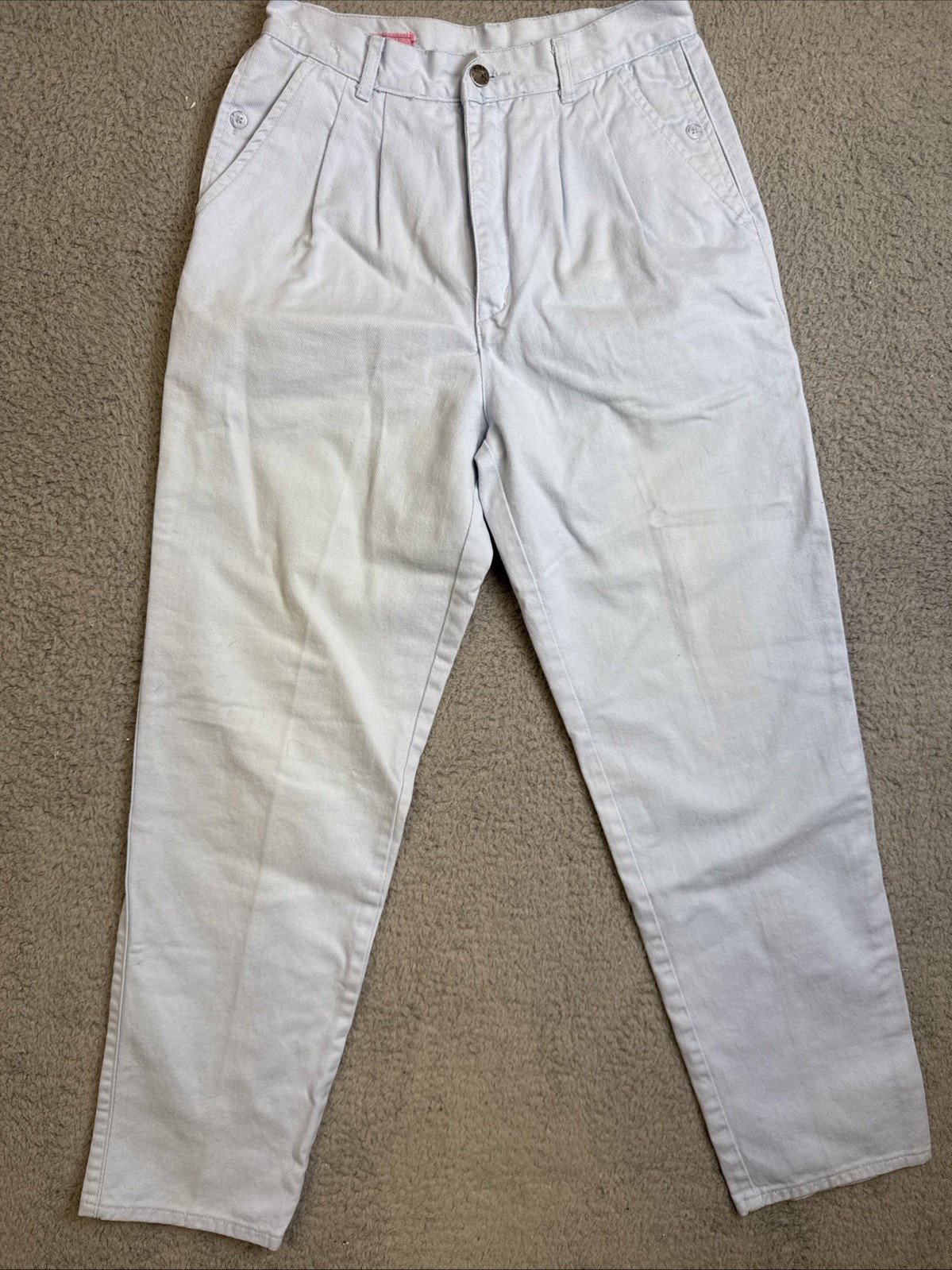 Vintage Seattle Blues Jeans High Waist Mom Women’s Size 11/12 80’s 90’s Pleated