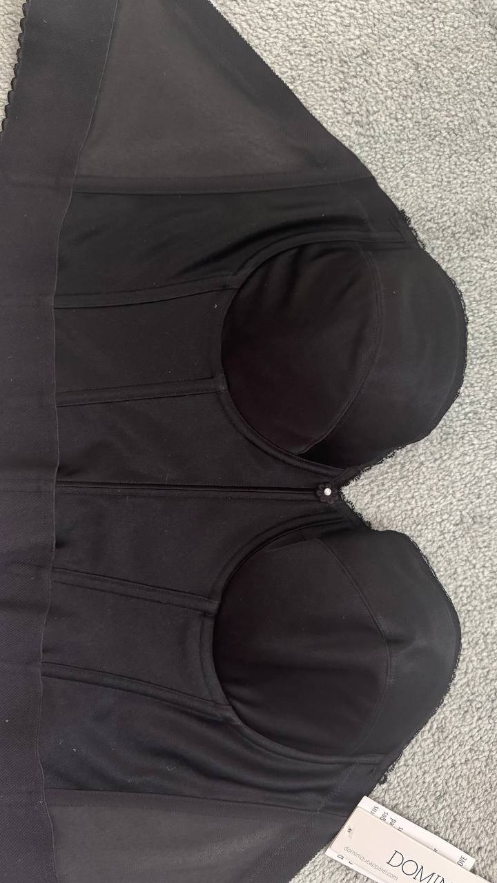 Dominique Longline Strapless Backless Bra for Low-Back Dresses Black 40B