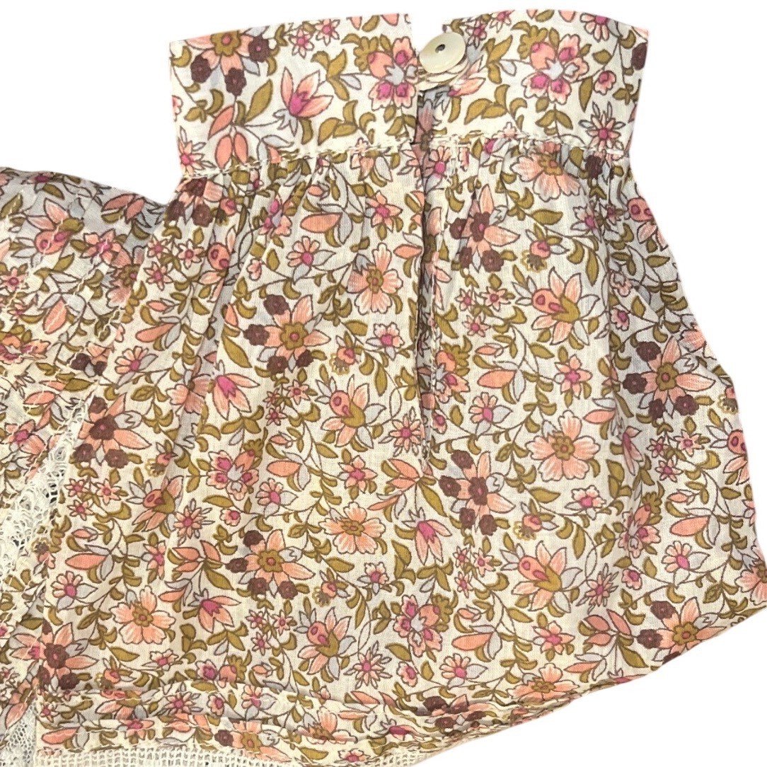 Veronica Beard Addilyn Floral Lace Prairie Boho mini Dress Sz 8 Read EUC