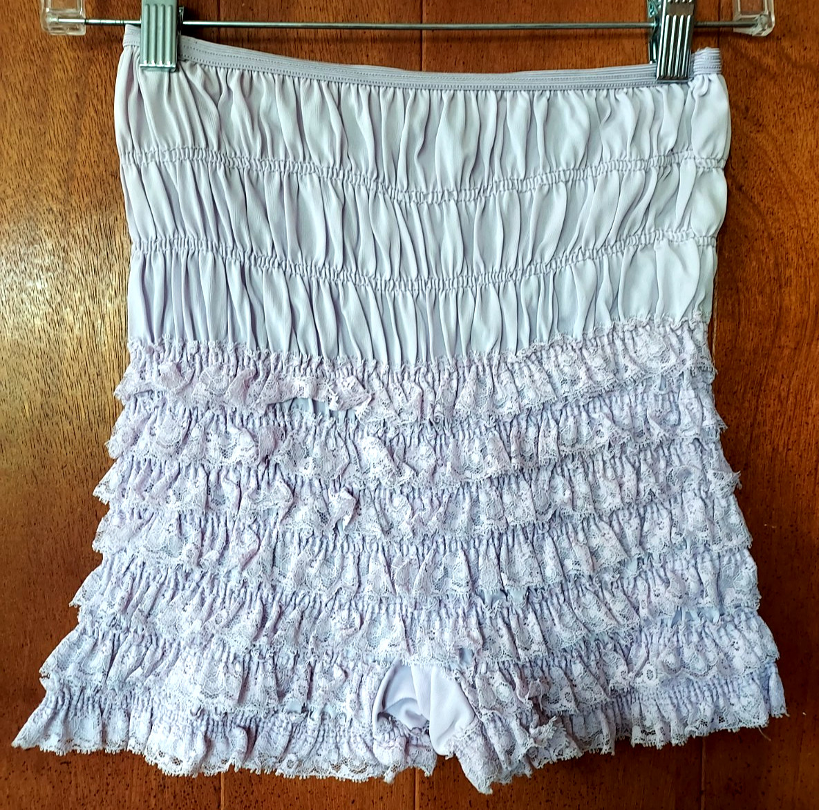 Vintage Sam’s lavender Bloomers M Ruffle Rhumba Pettipants Square Dance