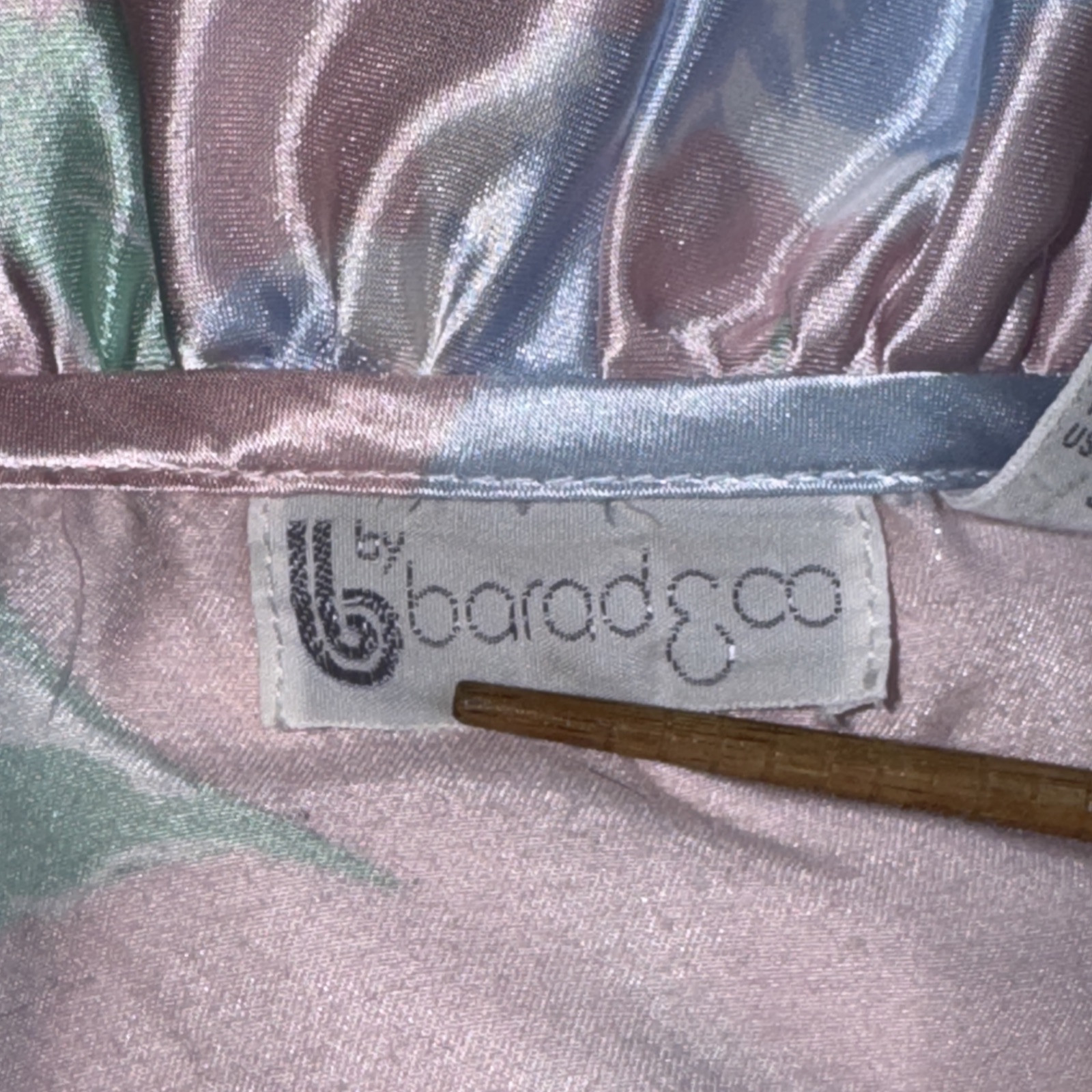 VINTAGE 1980’s B by Barad SMALL Satin Floral Robe +Belt – Golden Girls FL Lounge