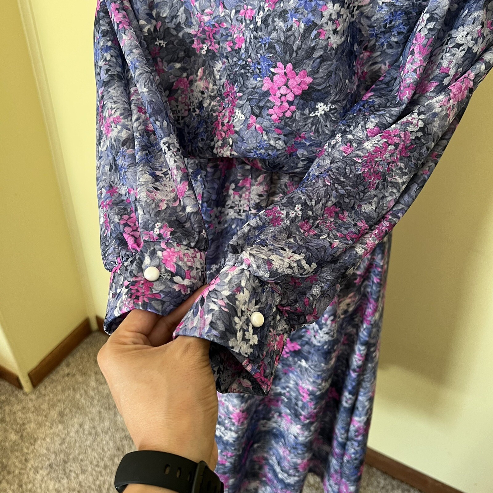 Sue Sherry vintage Union Made 80’s dress, size Medium 16