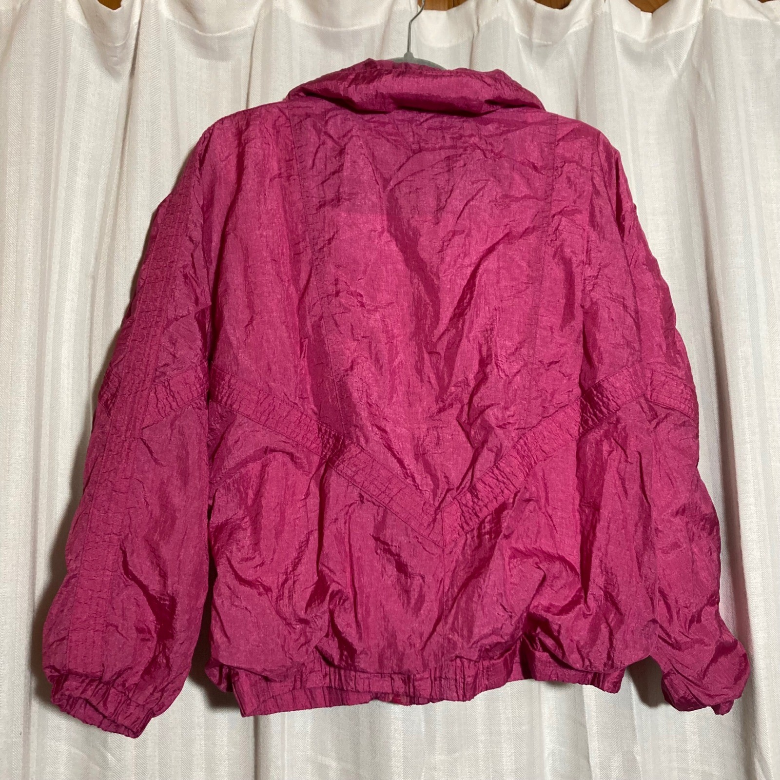 Pacific Trail Jacket Windbreaker Hot Pink Vintage 90s Women’s SZ M Retro Barbie