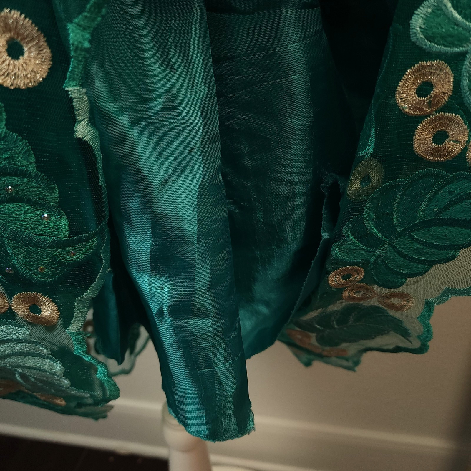 Vintage 1960s Tiki Lounge Cocktail Dress Handmade Hawaiian Resortwear Teal